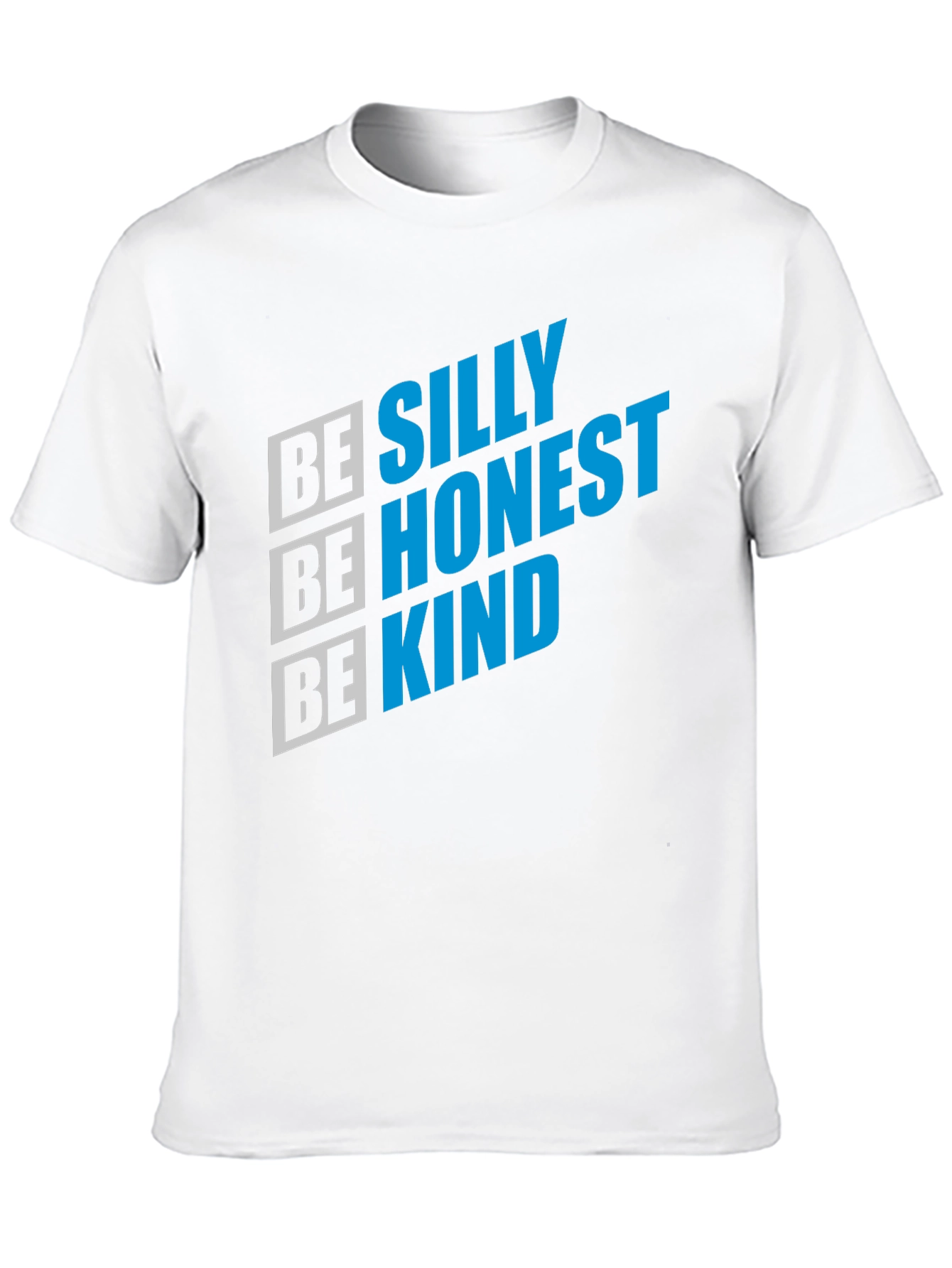Be Silly Honest Kind Graphic Tee - Black