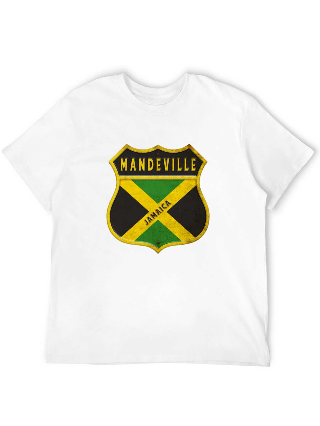 Mandeville Jamaica Shield Graphic T-Shirt