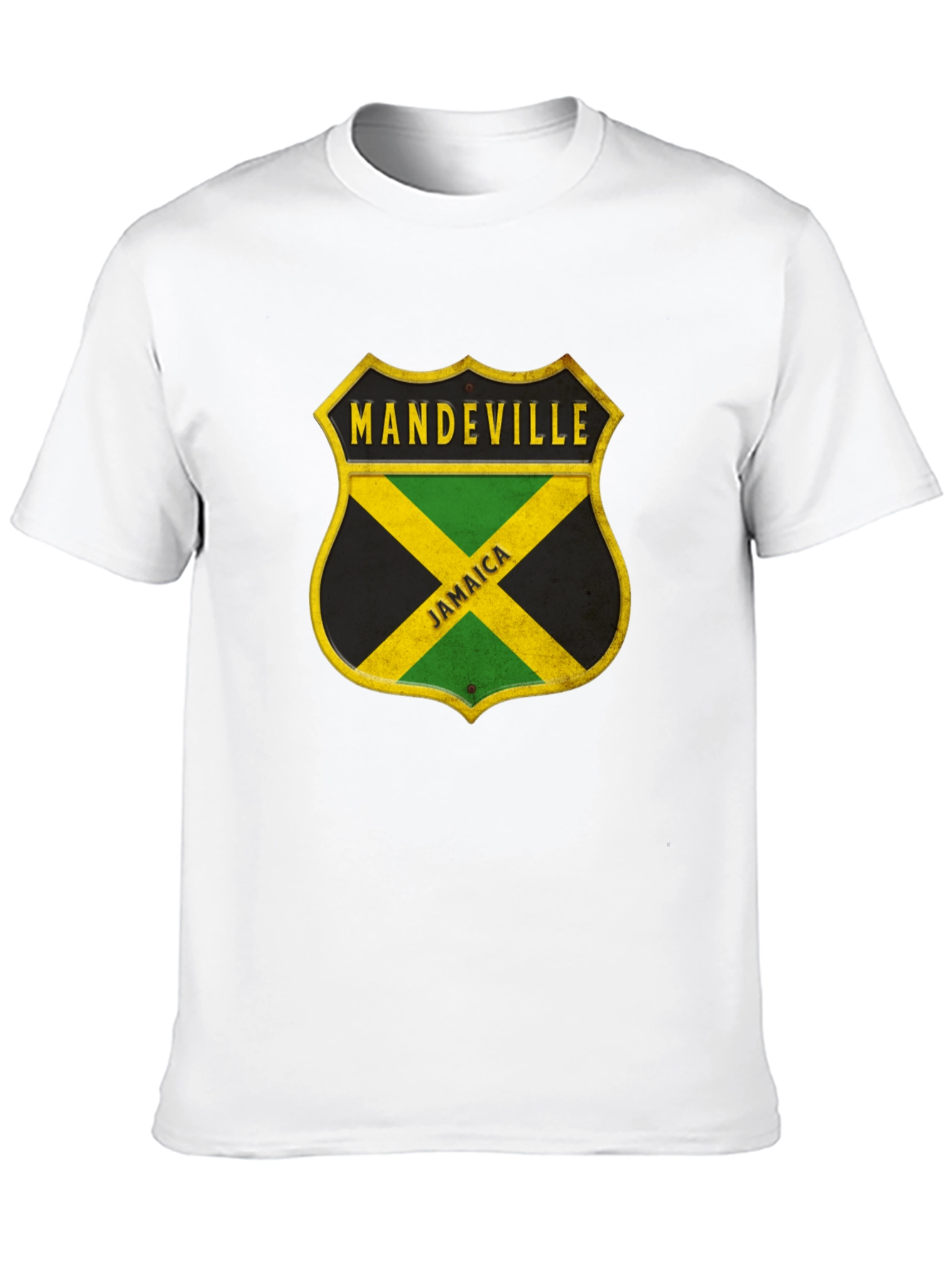 Mandeville Jamaica Shield Graphic T-Shirt