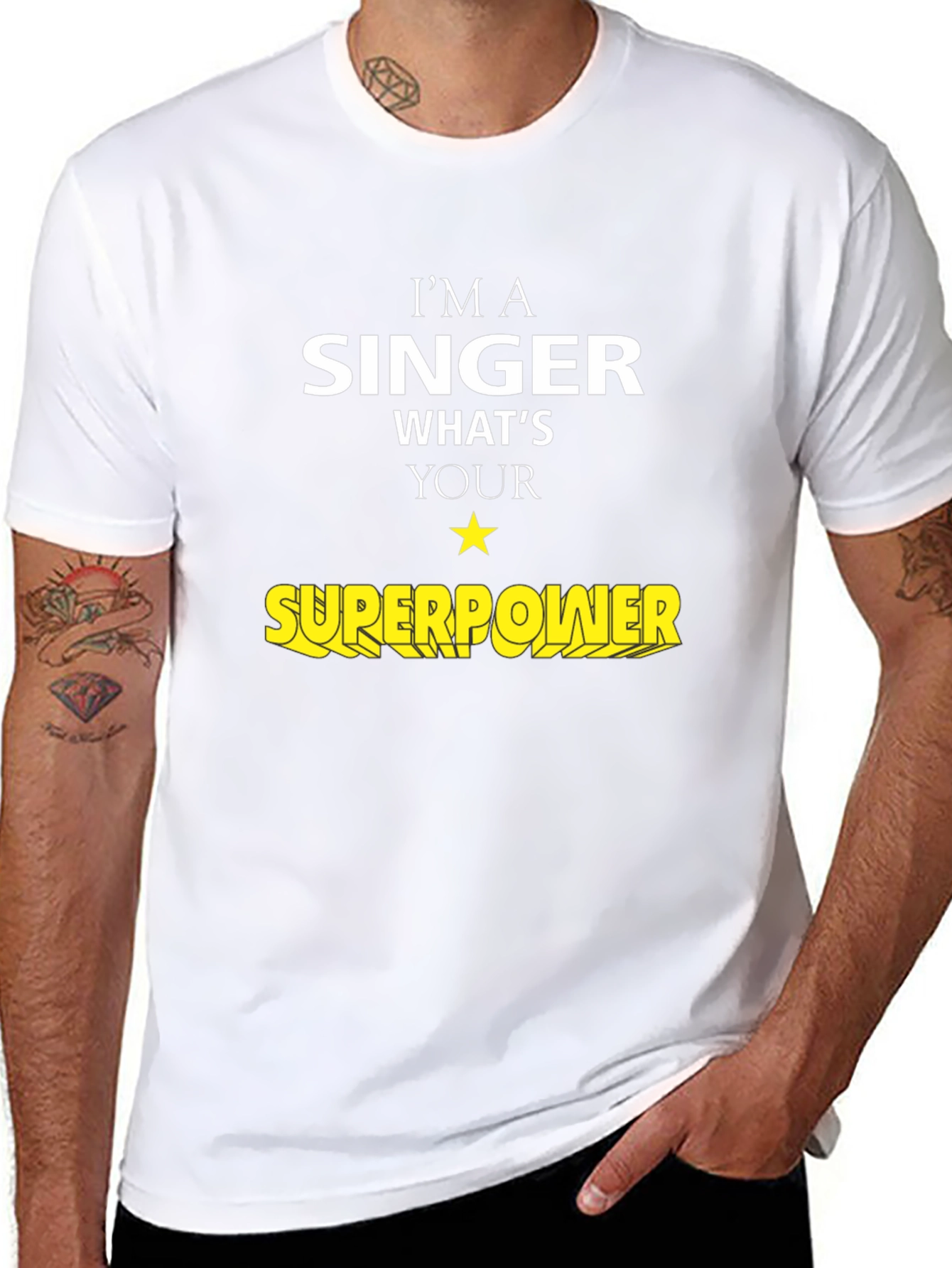 Singer Superpower Graphic Tee