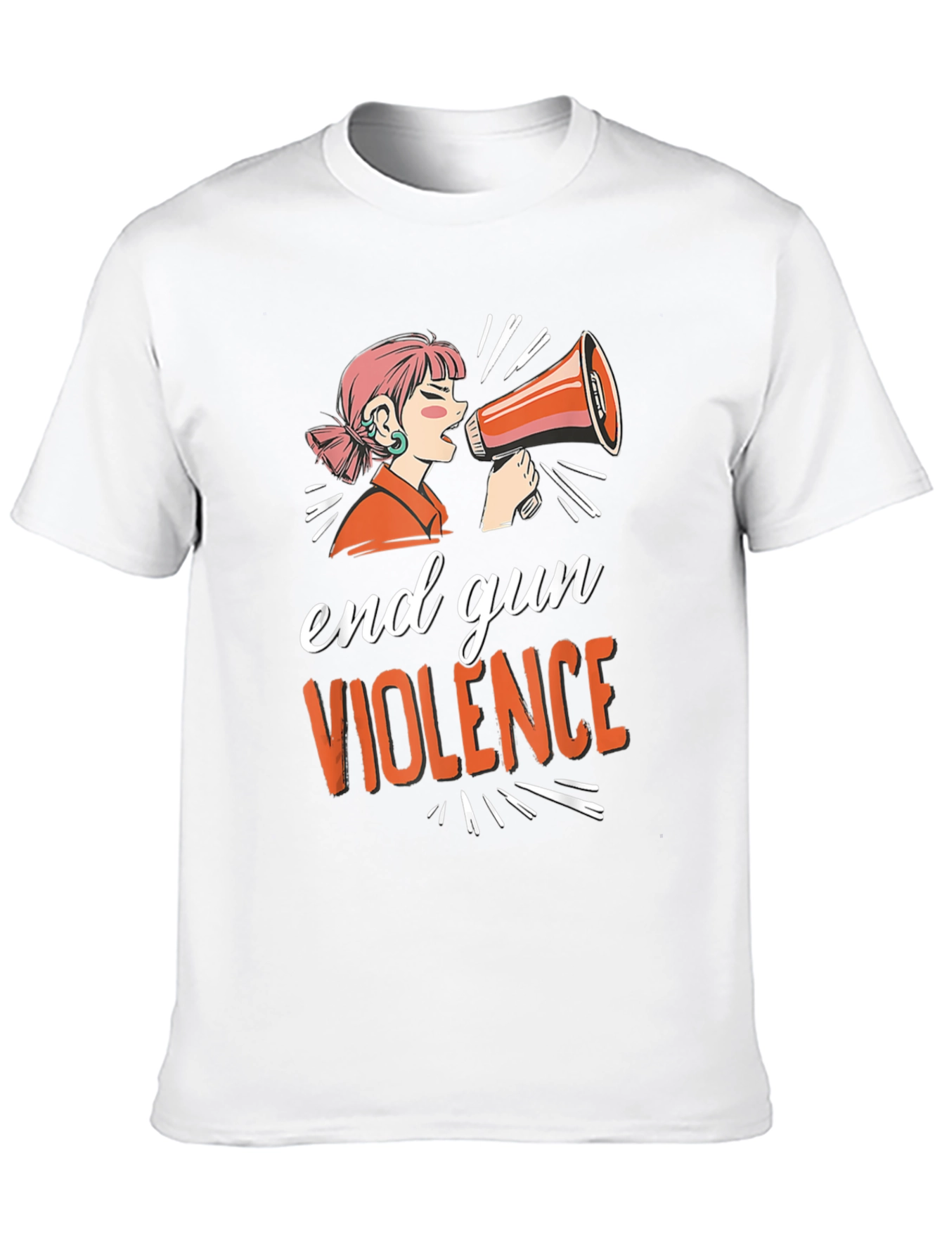 End Gun Violence T-Shirt - Unisex Black Tee