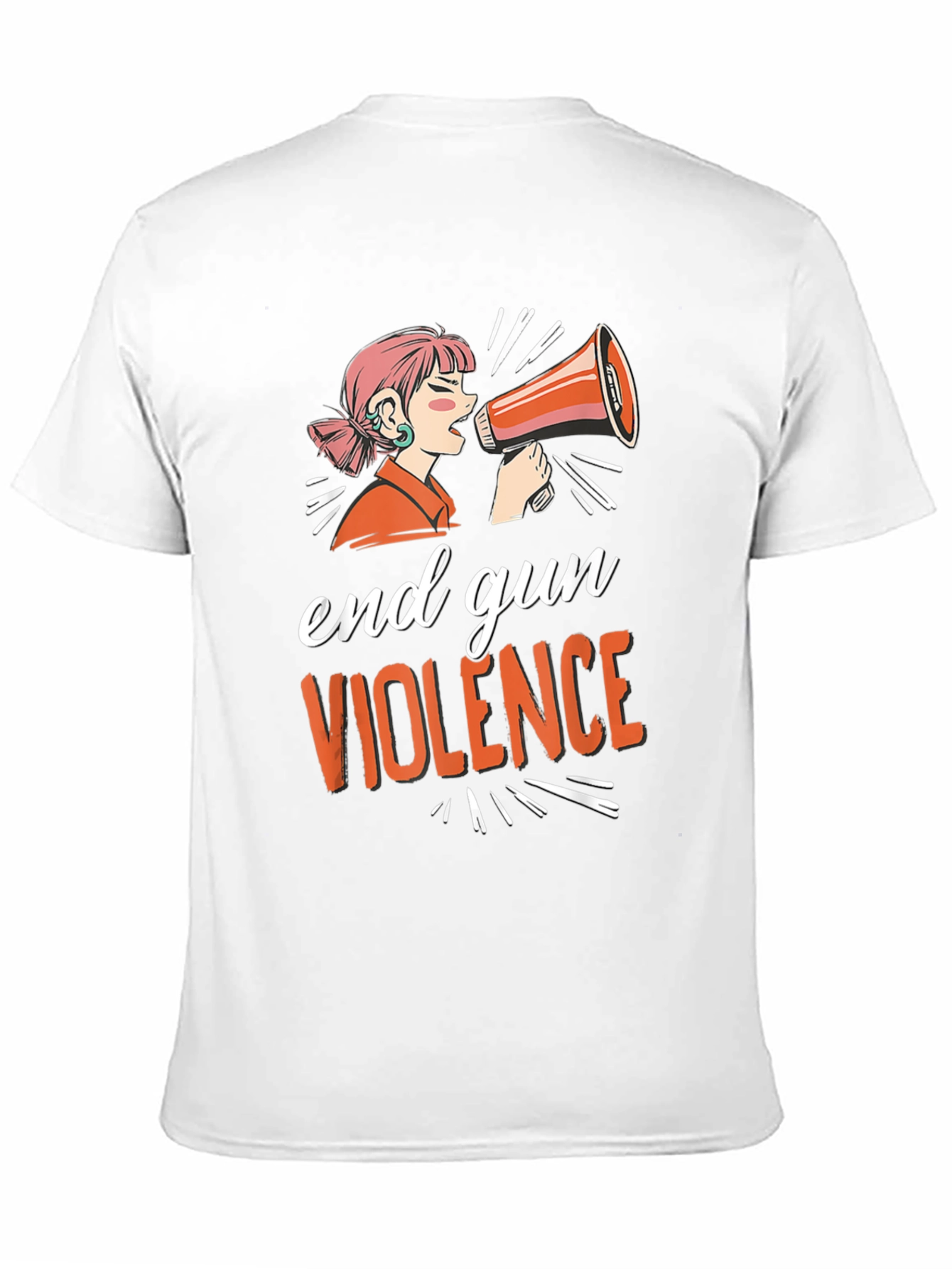 End Gun Violence T-Shirt - Unisex Black Tee