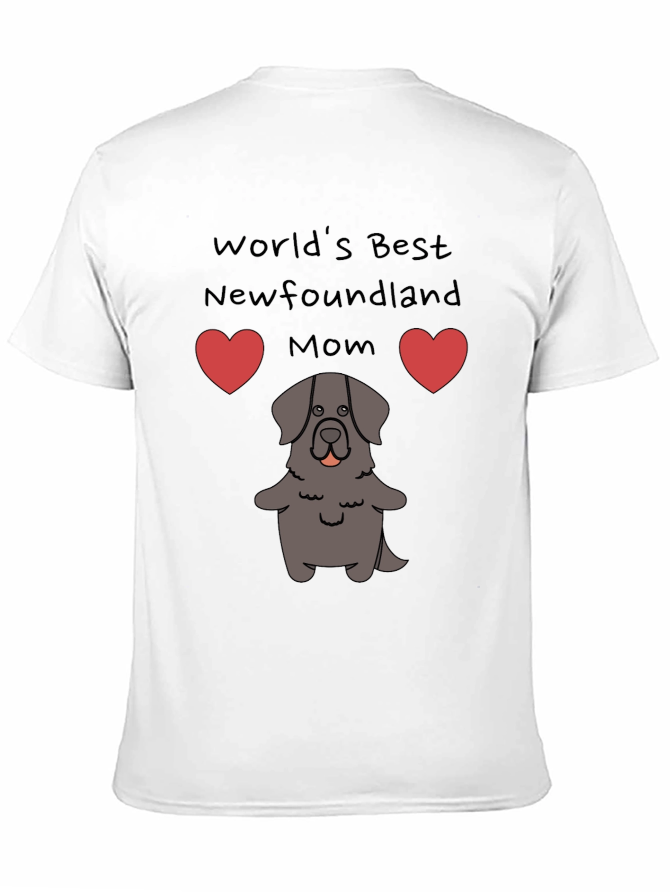 Worlds Best Newfoundland Mom T-Shirt
