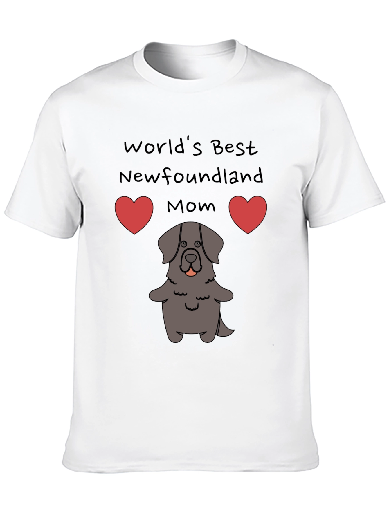 Worlds Best Newfoundland Mom T-Shirt