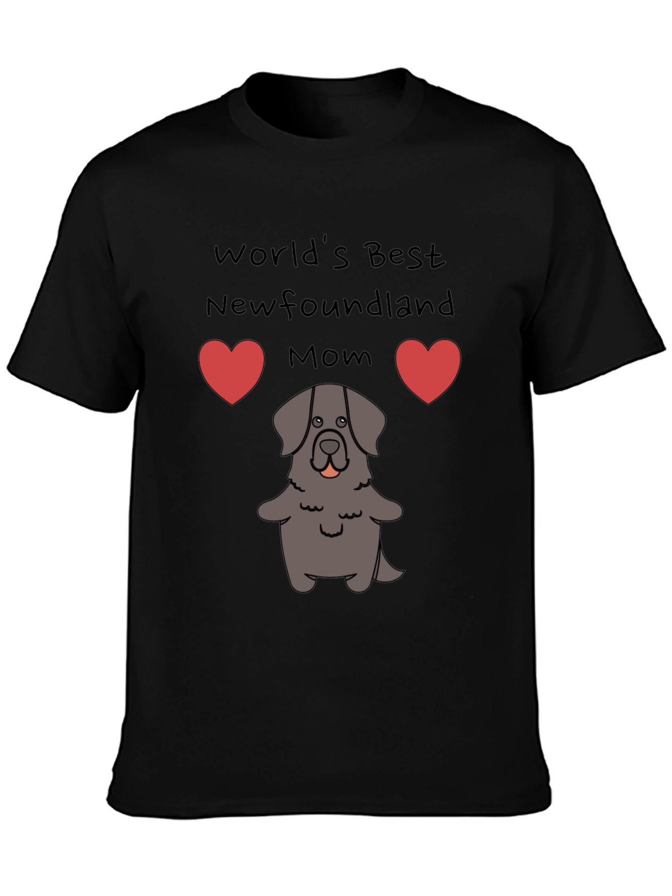 Worlds Best Newfoundland Mom T-Shirt