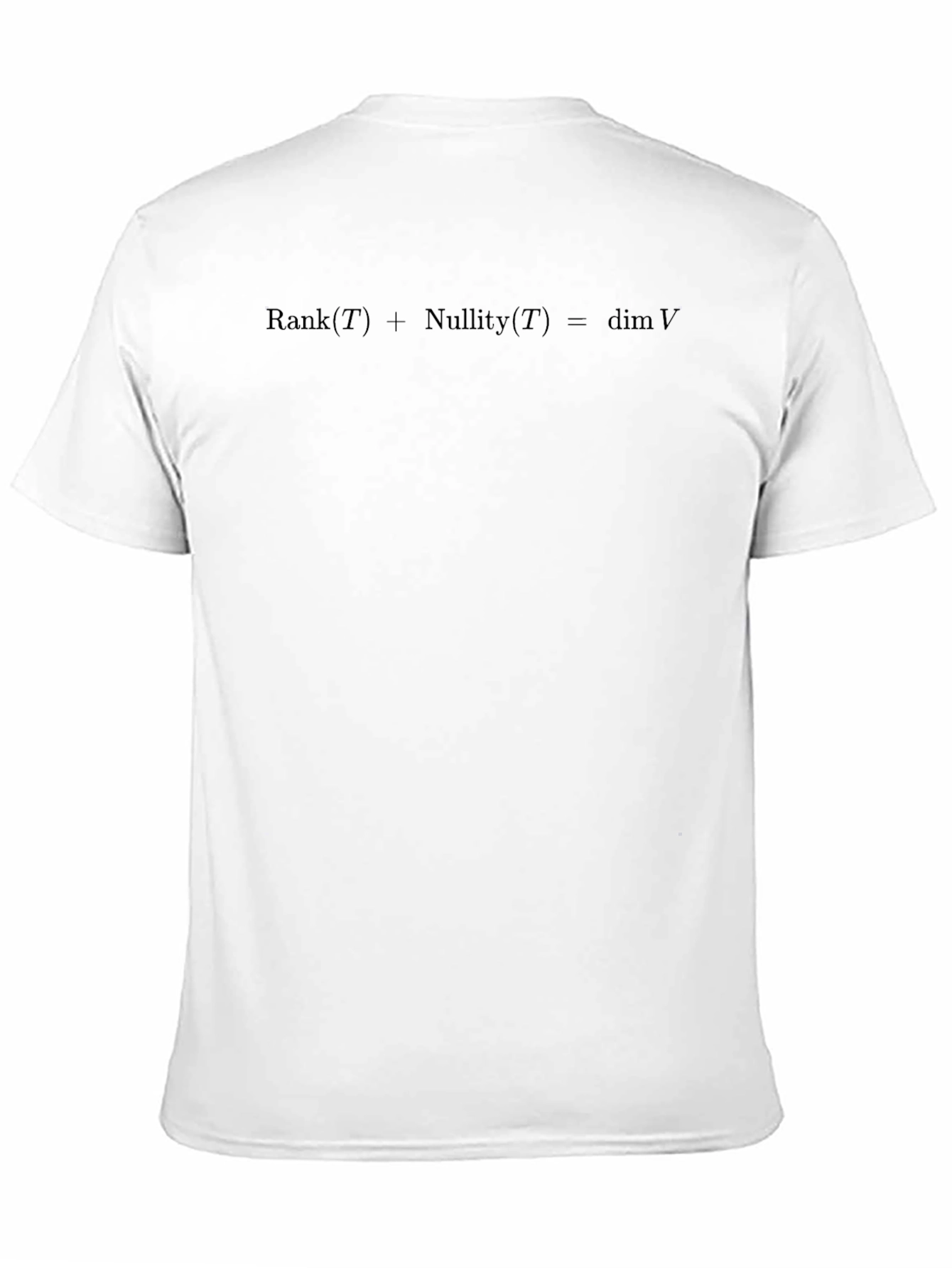 Math Formula Black T-Shirt
