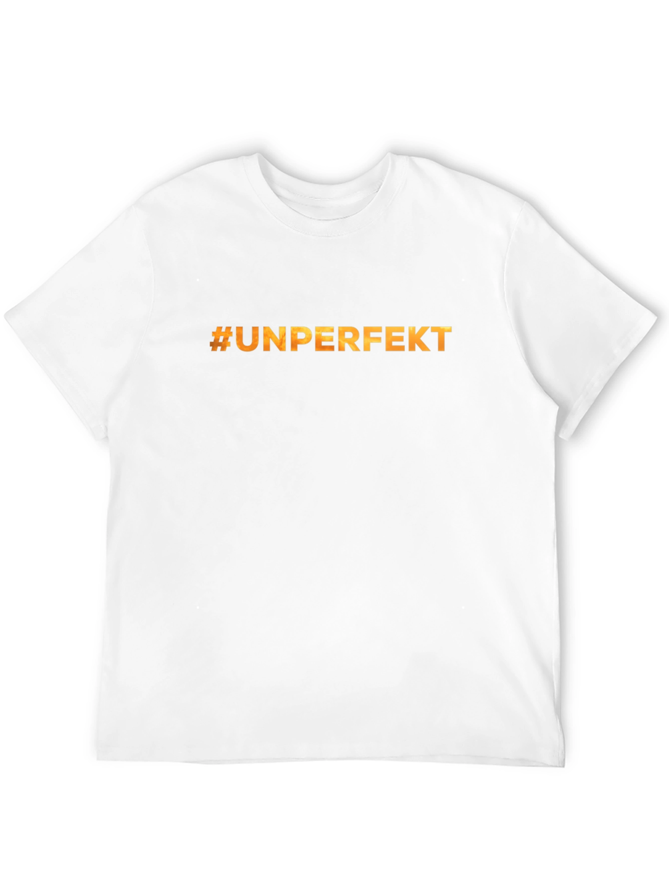 #UNPERFEKT Black Cotton Graphic T-Shirt