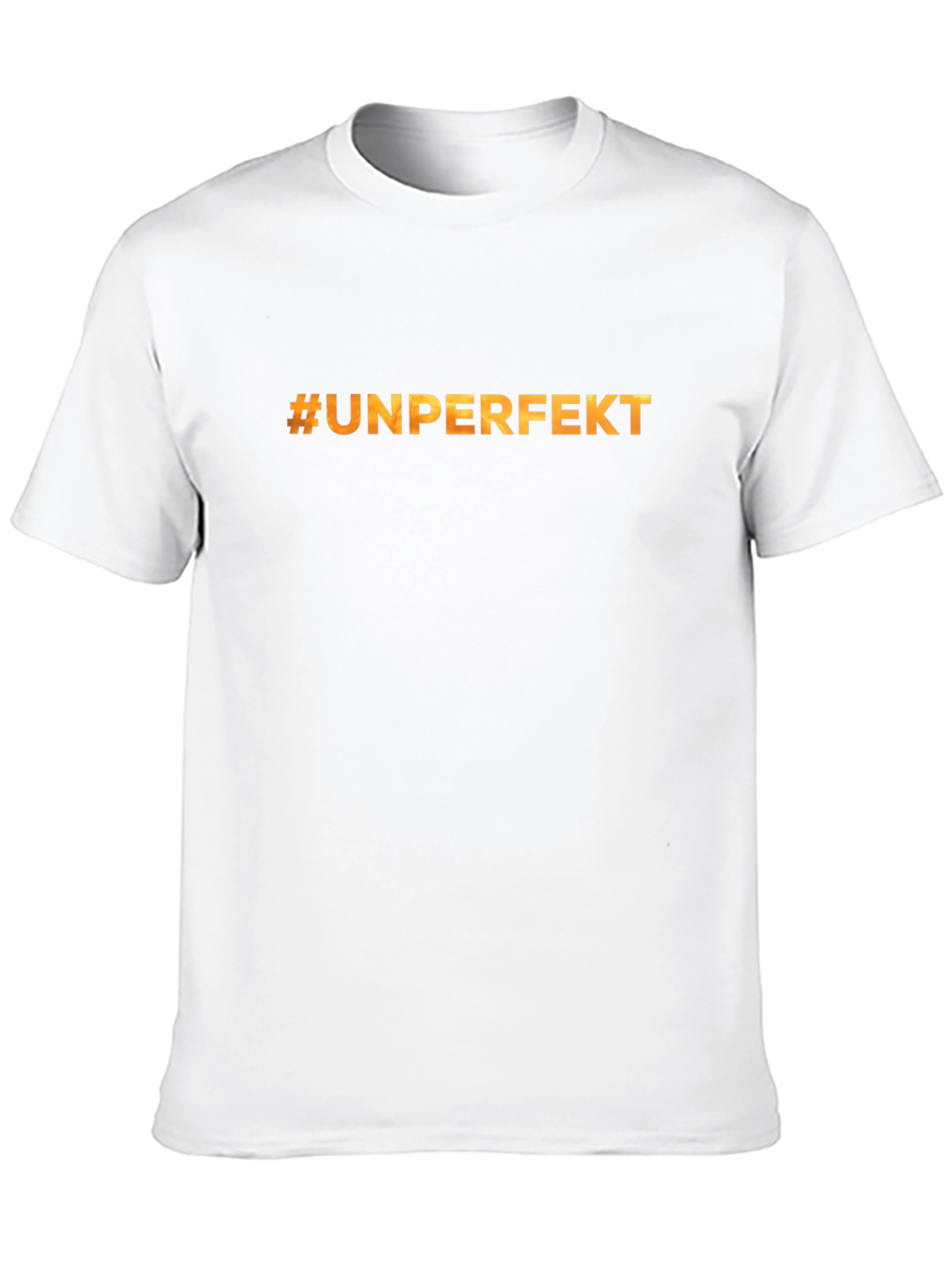 #UNPERFEKT Black Cotton Graphic T-Shirt