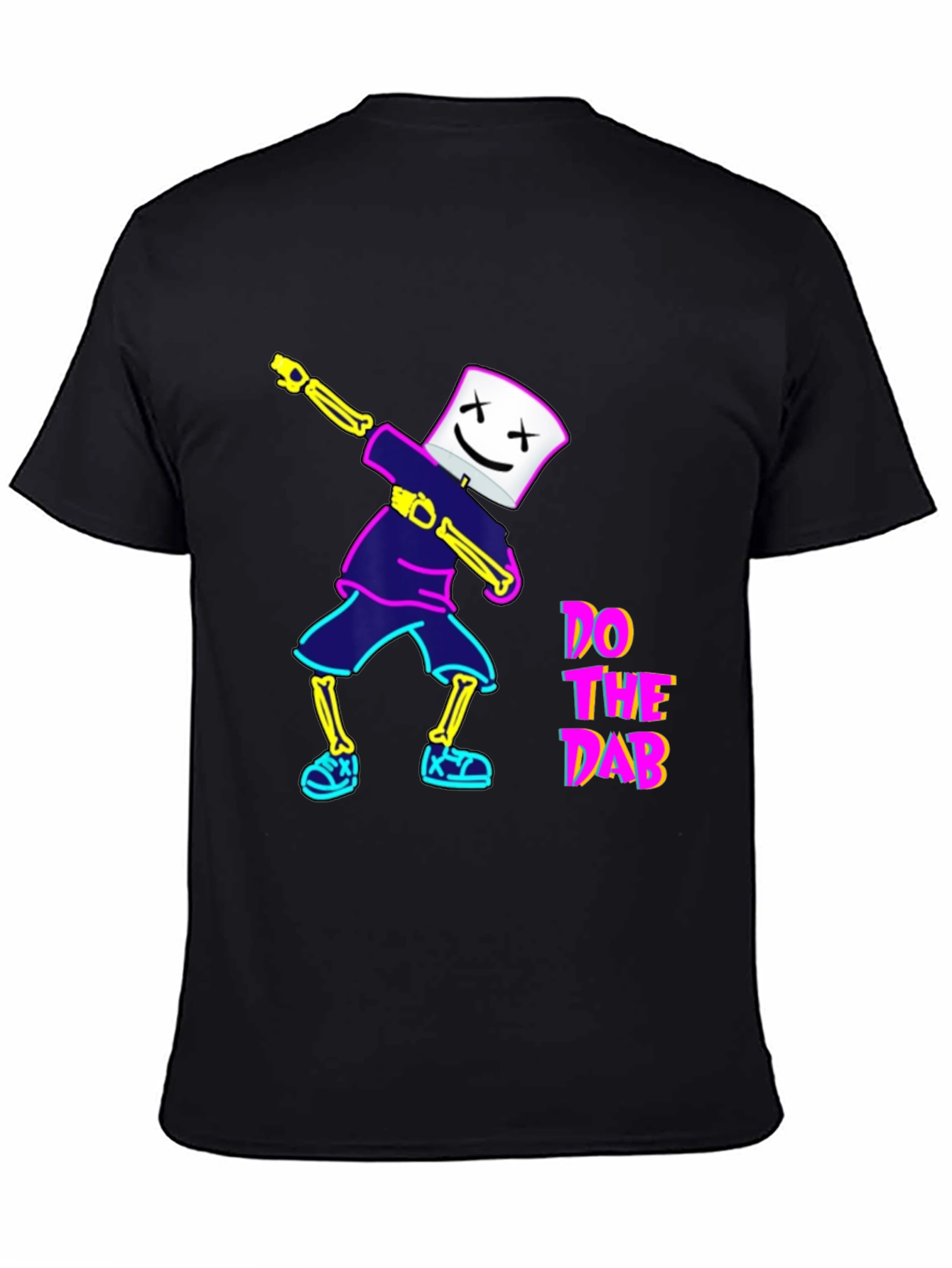 Do The Dab Graphic T-Shirt - Black Crew Neck