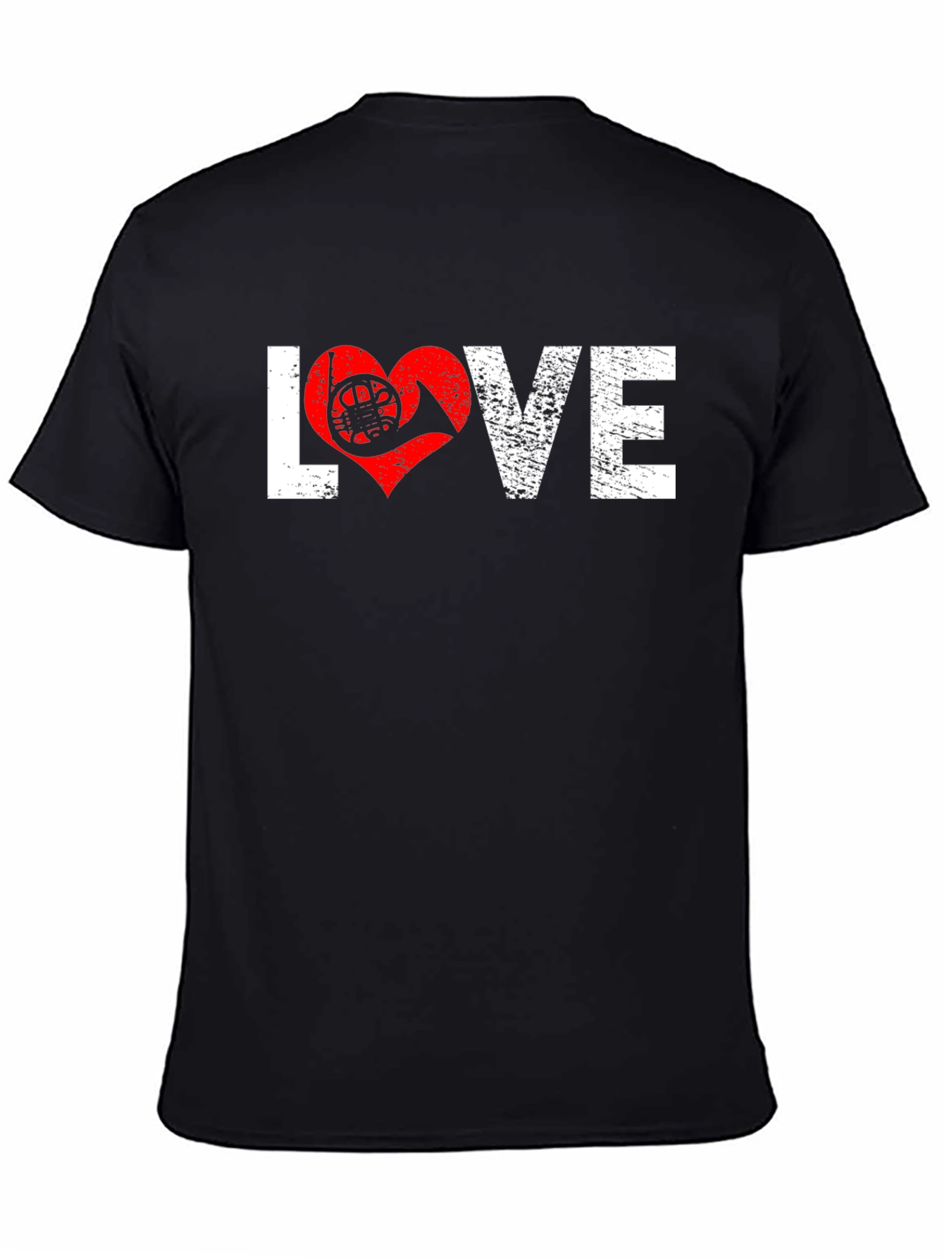 Love French Horn T-Shirt - Music Lover Tee