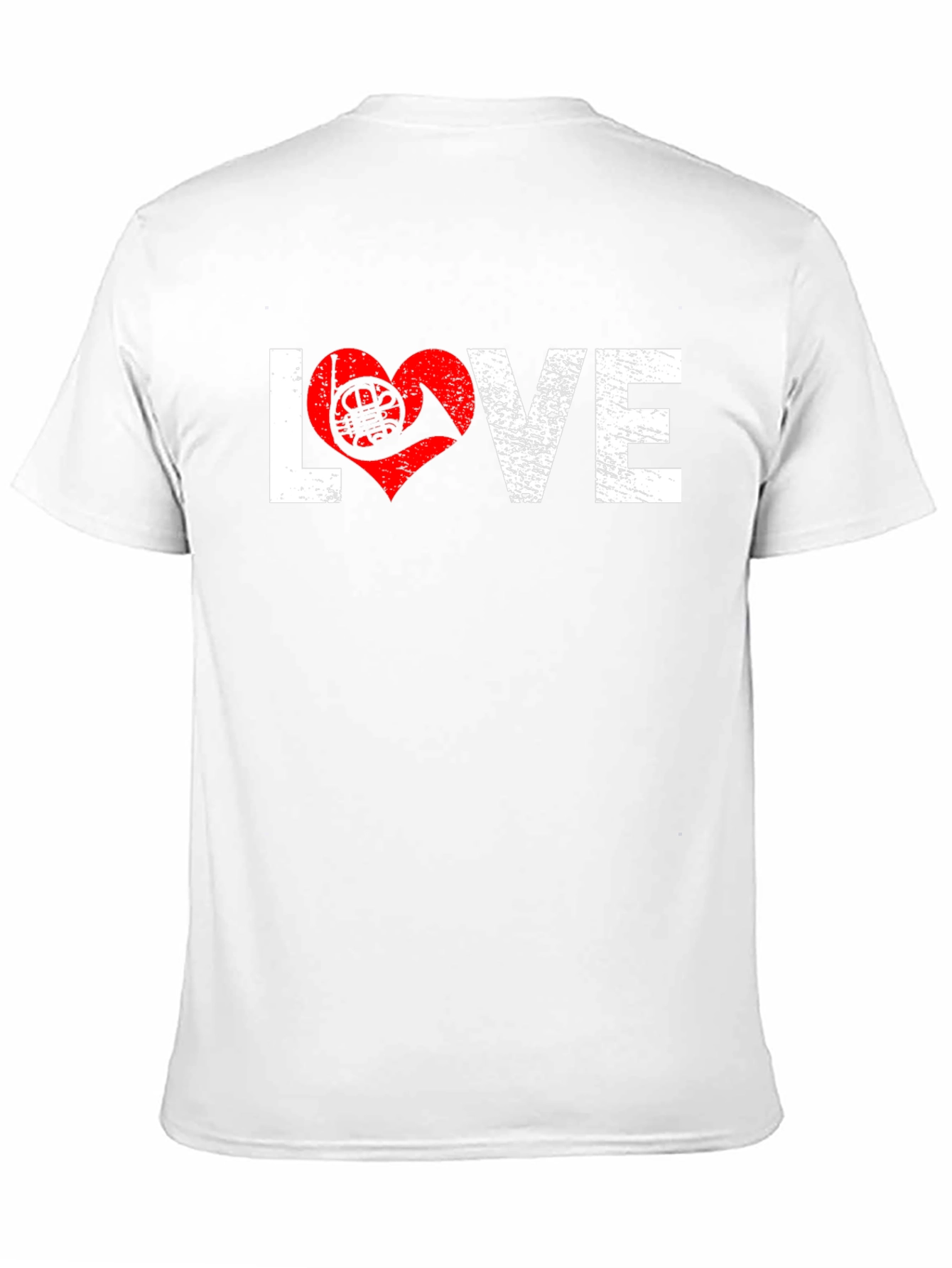 Love French Horn T-Shirt - Music Lover Tee