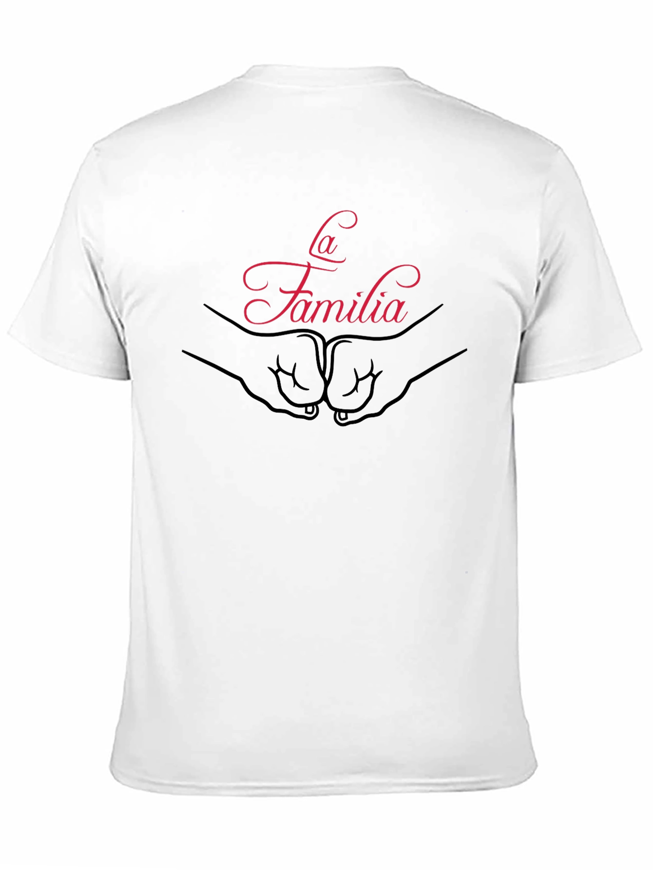 La Familia Fist Bump Black T-Shirt