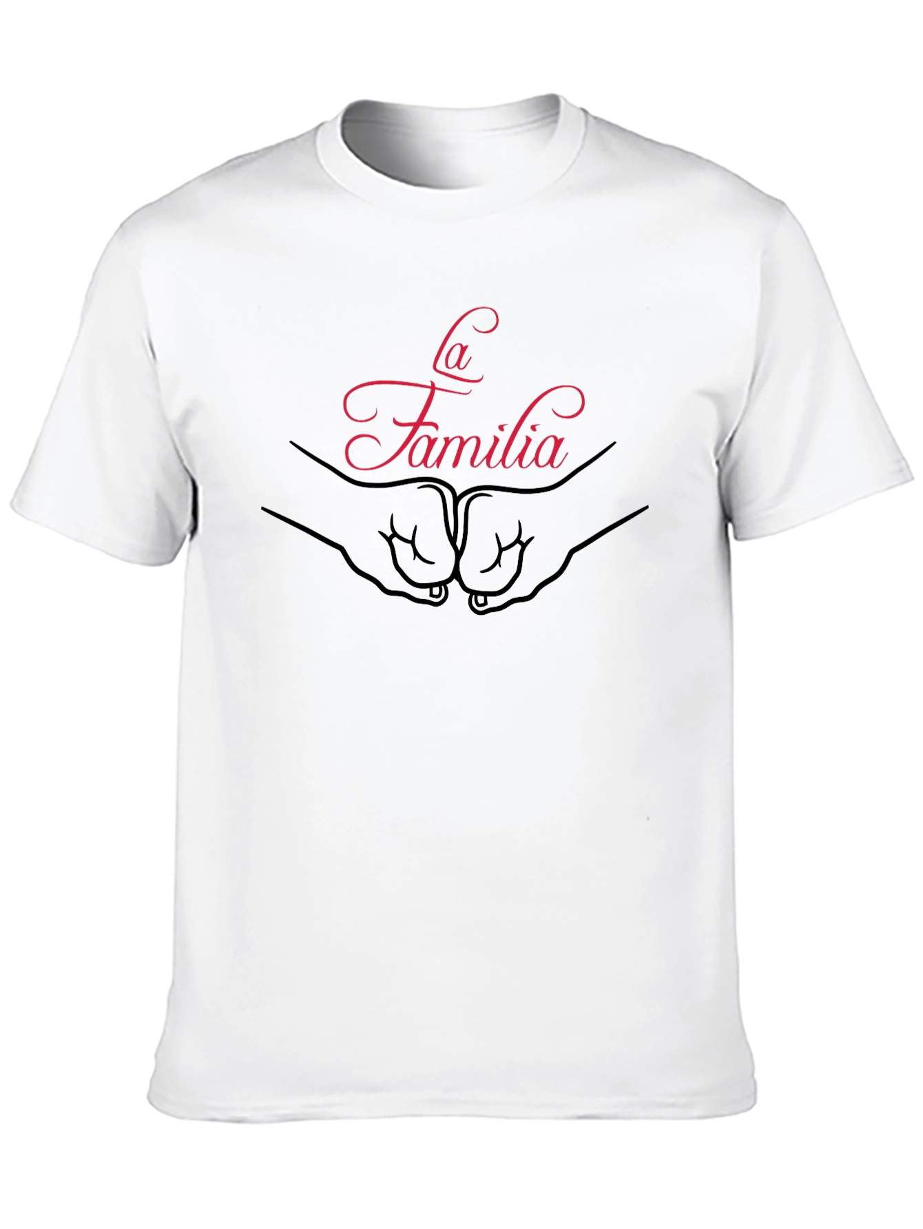 La Familia Fist Bump Black T-Shirt