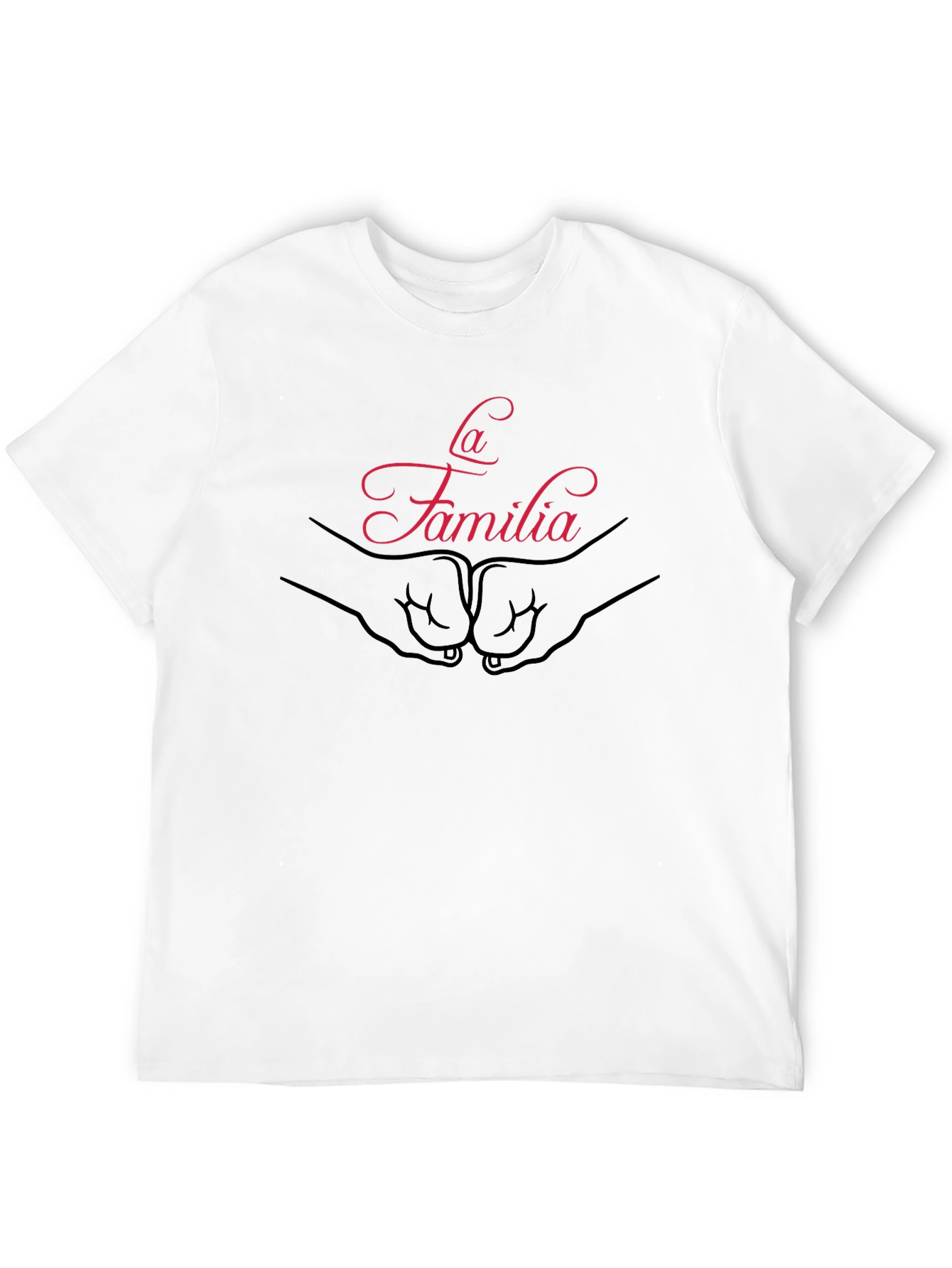 La Familia Fist Bump Black T-Shirt