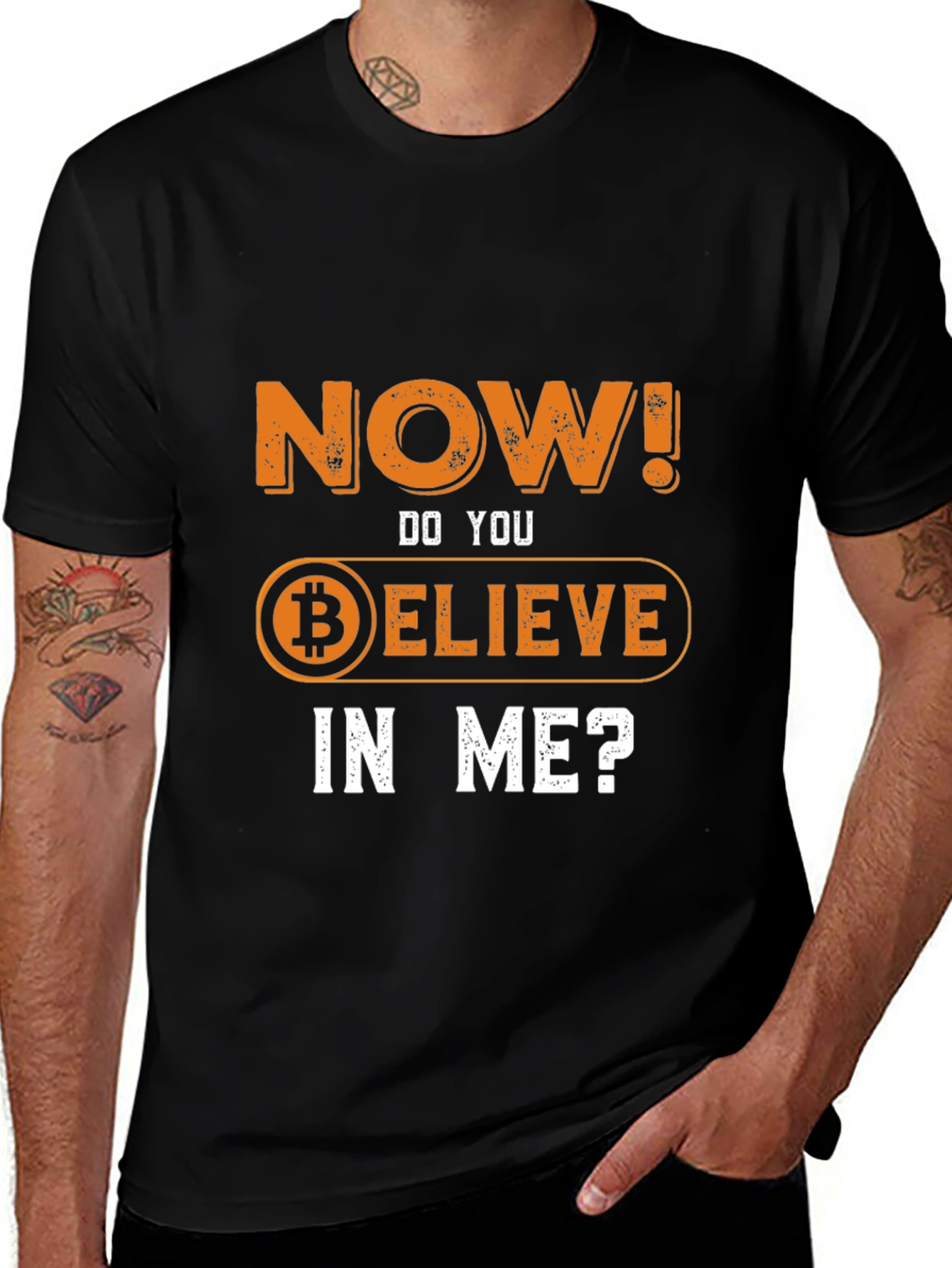 Believe in Me Bitcoin T-Shirt