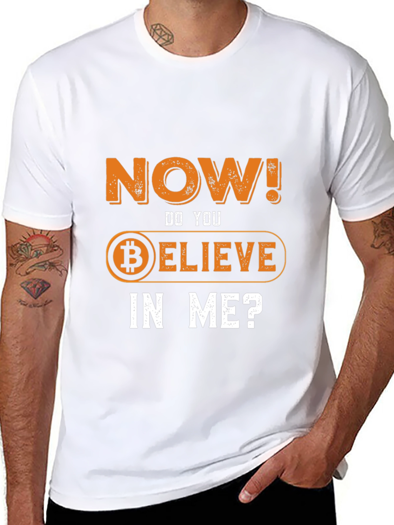 Believe in Me Bitcoin T-Shirt