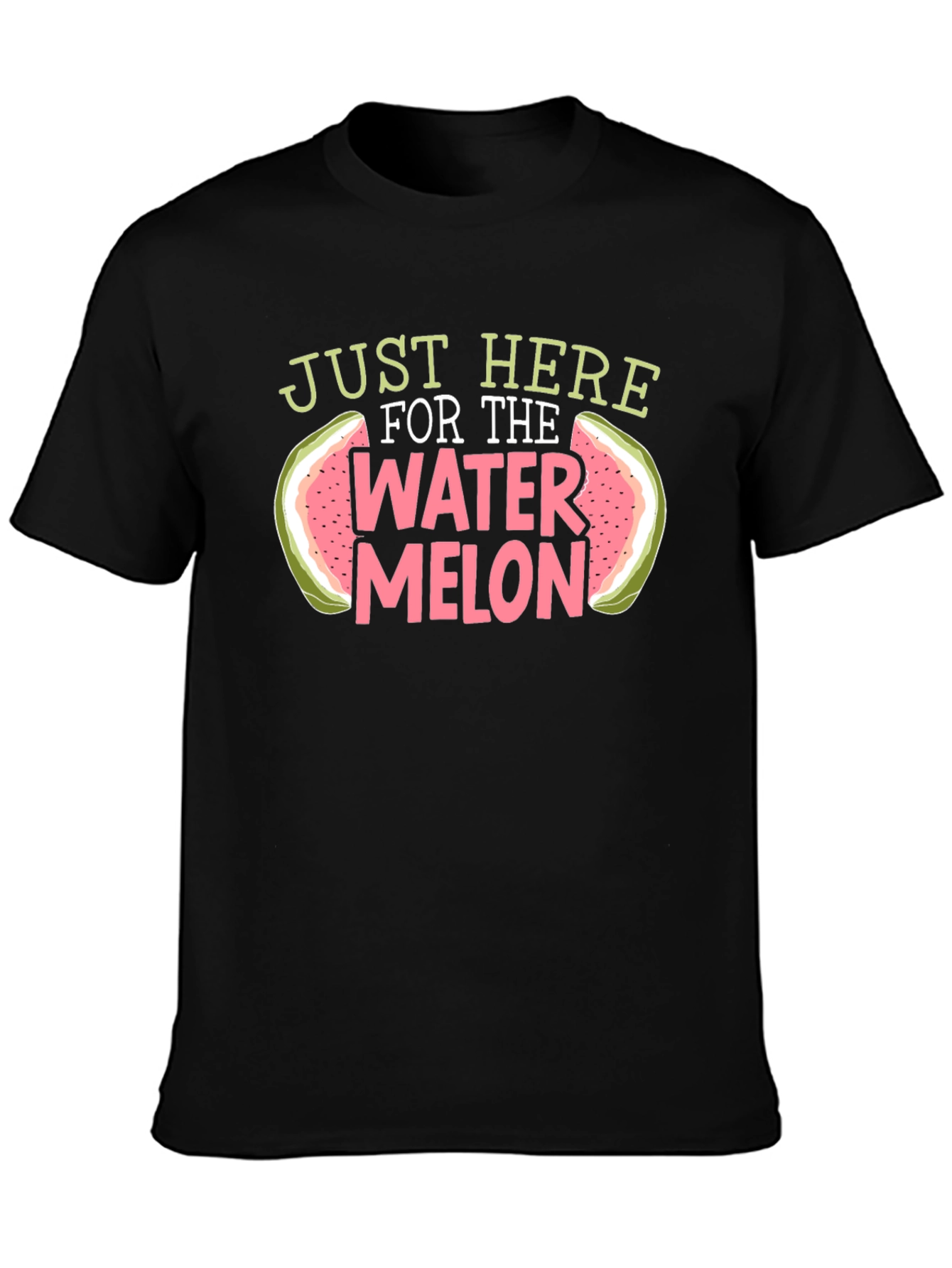 Just Here For The Watermelon Graphic Tee