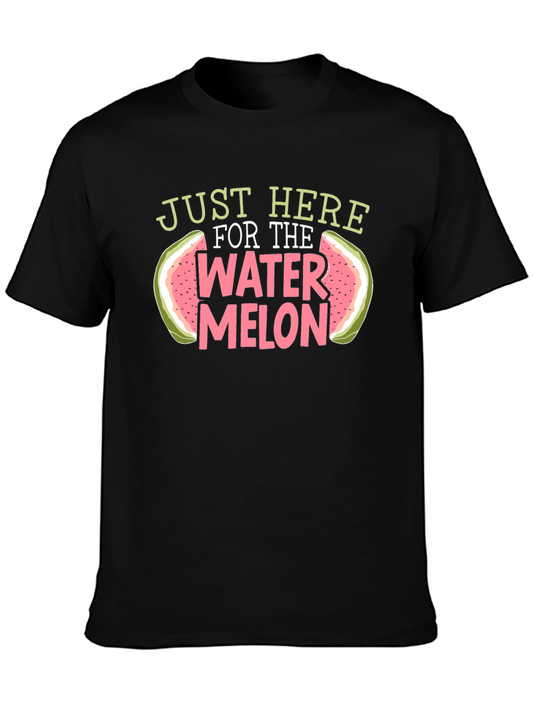 Just Here For The Watermelon Graphic Tee