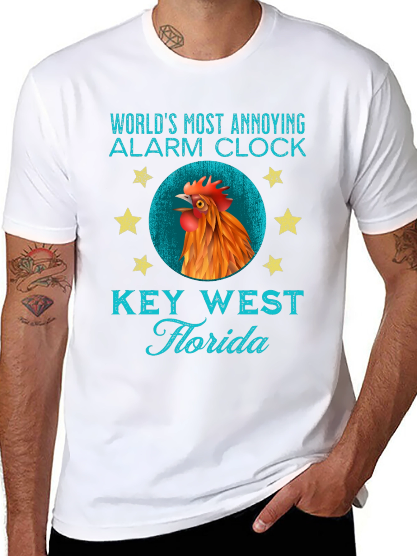 Key West Florida Annoying Alarm Clock T-Shirt