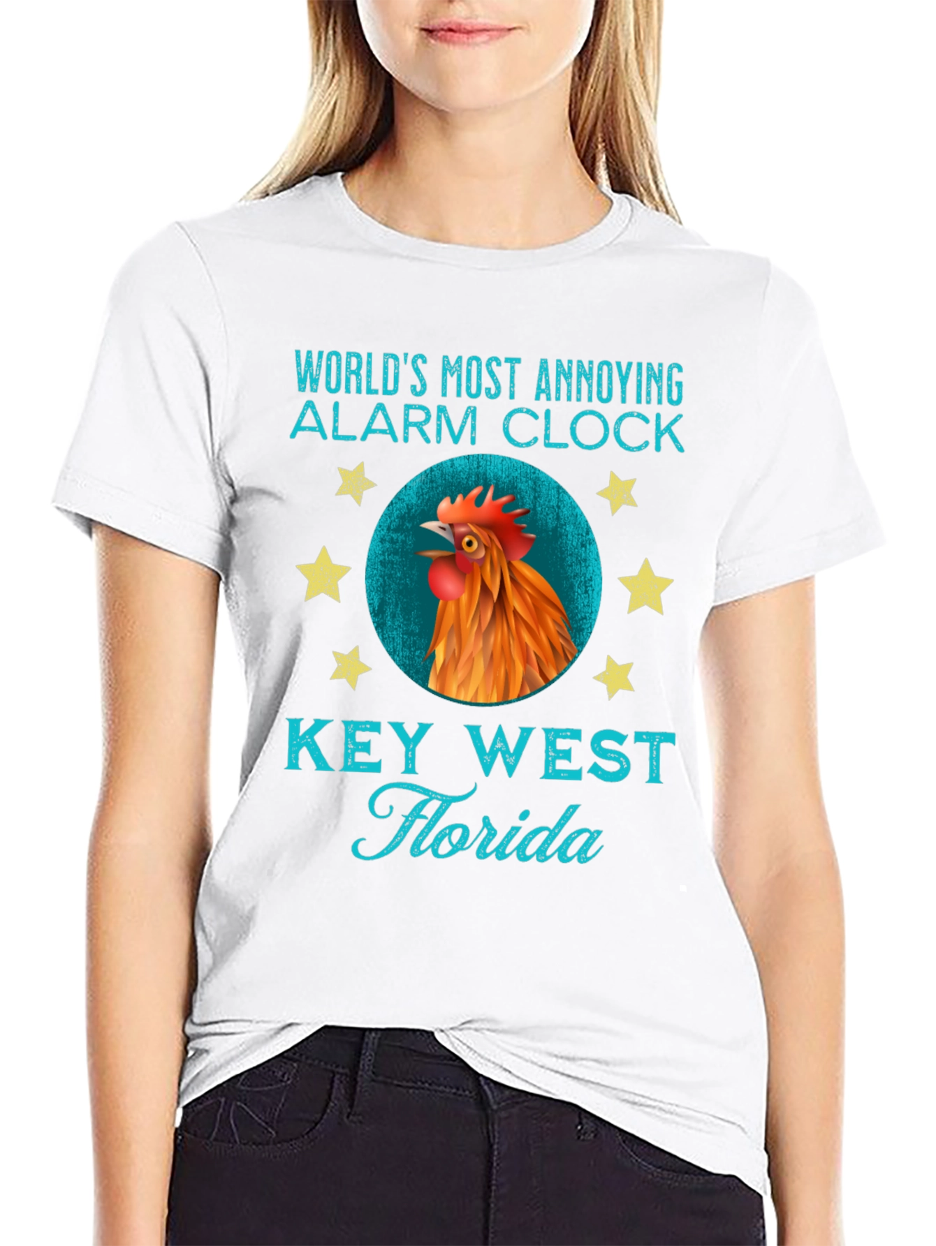 Key West Florida Annoying Alarm Clock T-Shirt