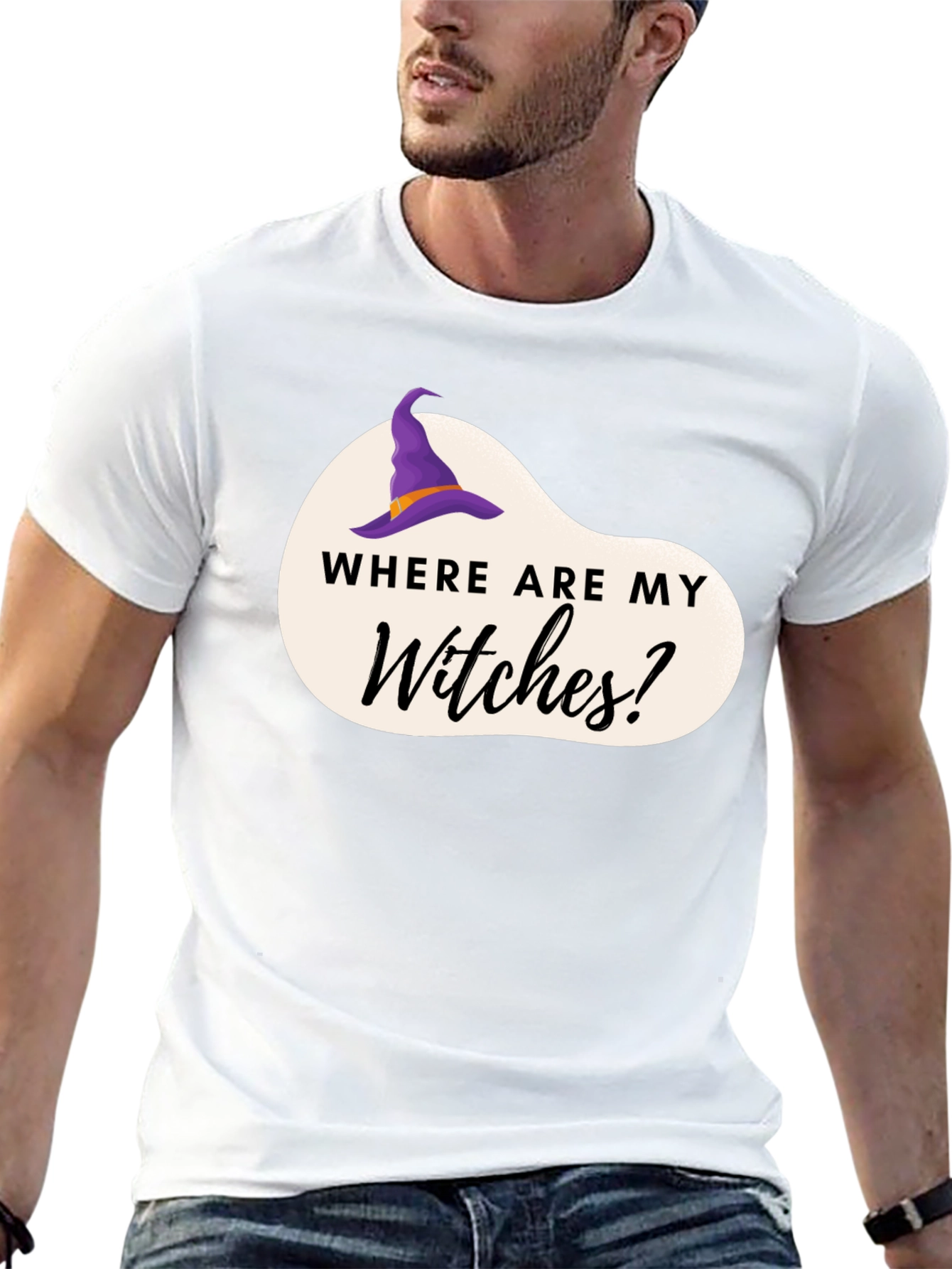 Where Are My Witches? Halloween Graphic Tee