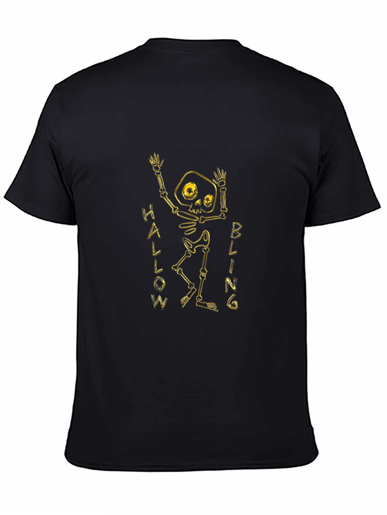 Halloween Skeleton Graphic T-Shirt