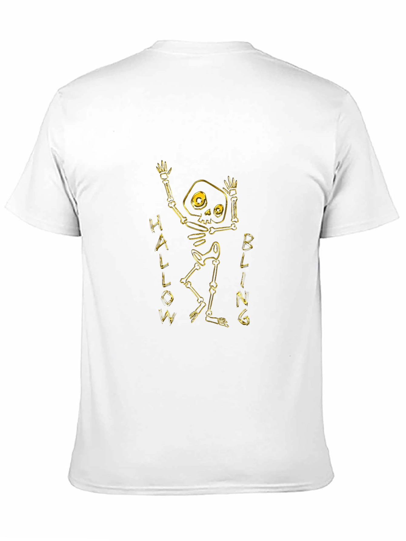 Halloween Skeleton Graphic T-Shirt