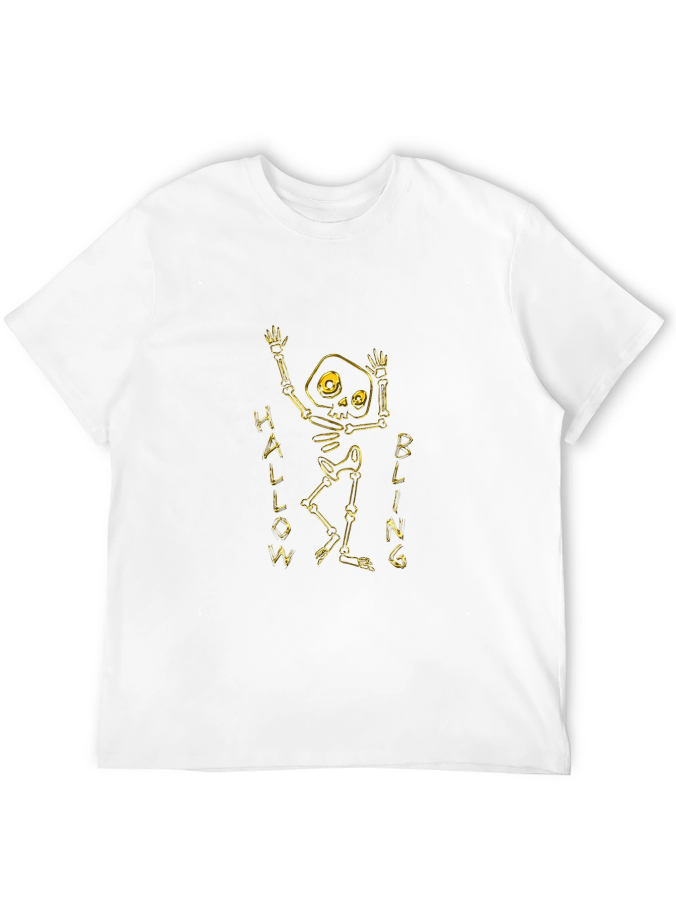 Halloween Skeleton Graphic T-Shirt