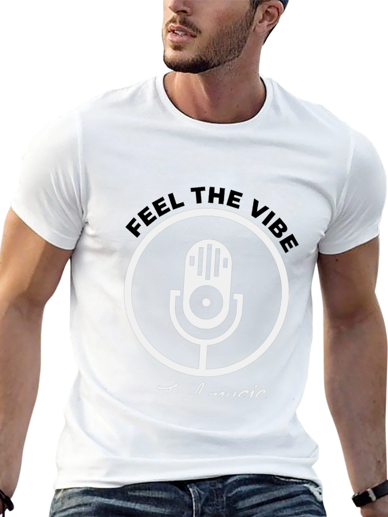 Feel The Vibe Music T-Shirt