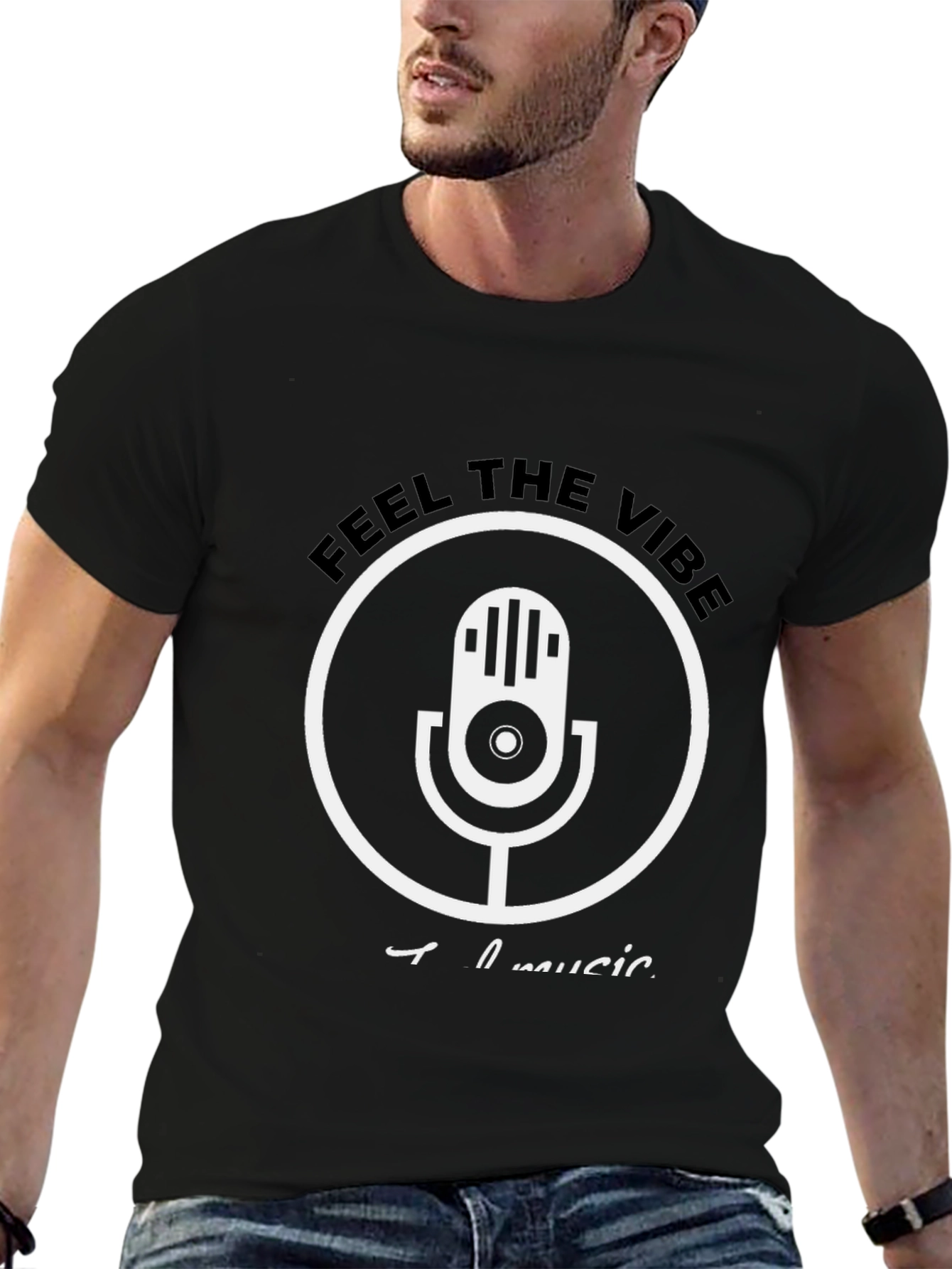 Feel The Vibe Music T-Shirt