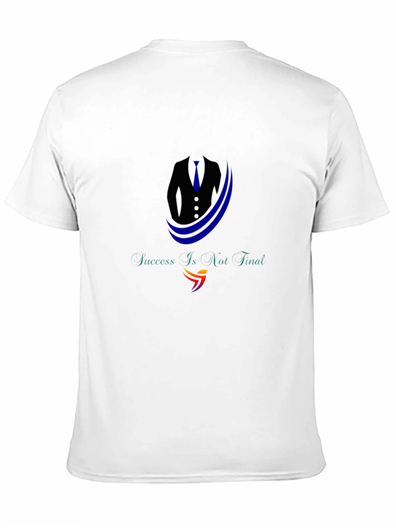 Success Aint Final Black Graphic Tee