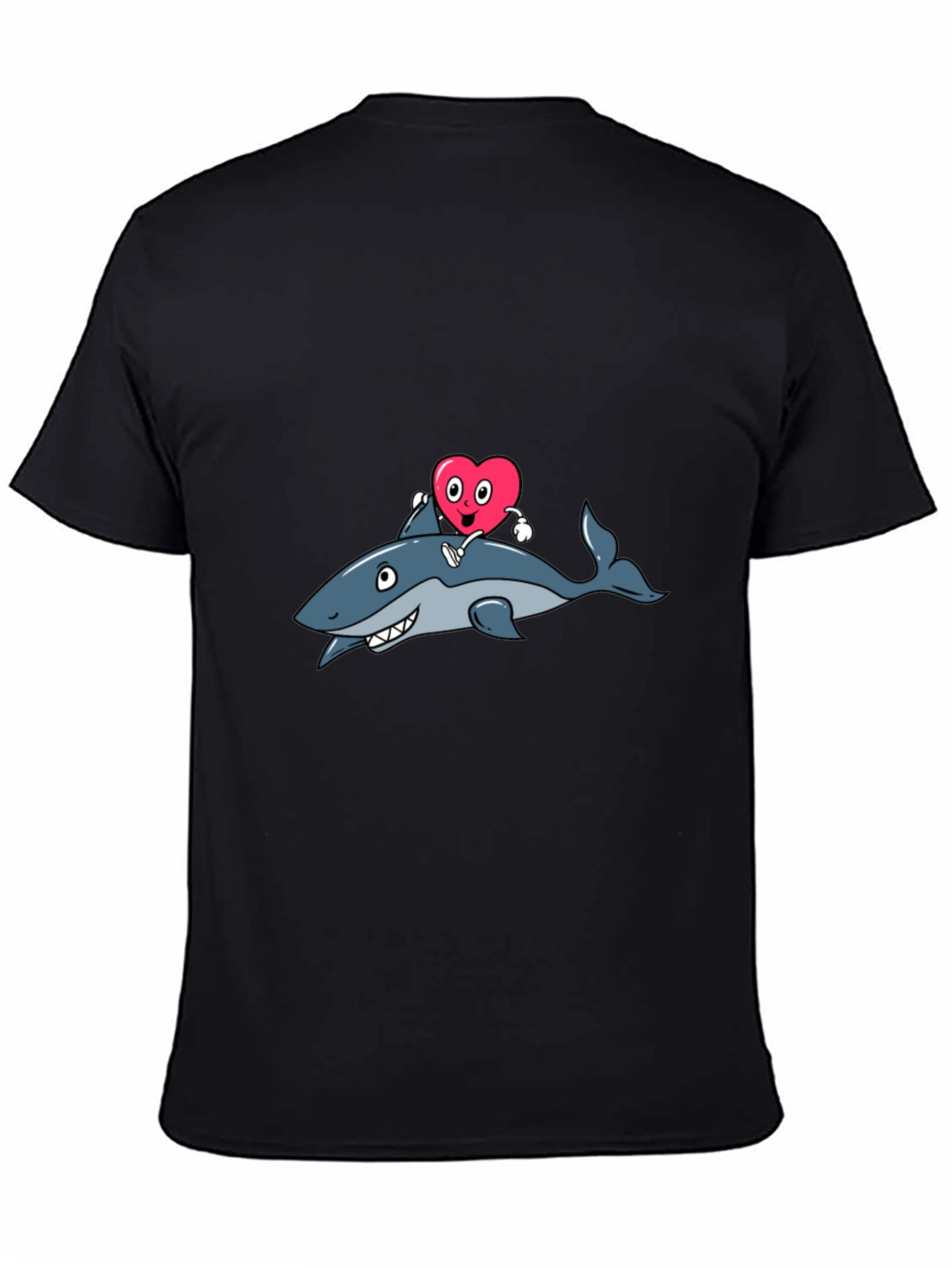 Shark Heart Valentines Day T-Shirt