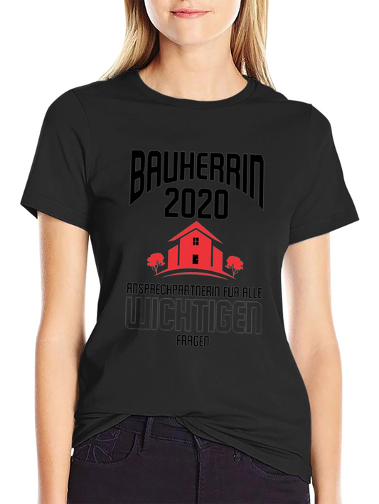 Bauherrin 2020 Womens Construction T-Shirt