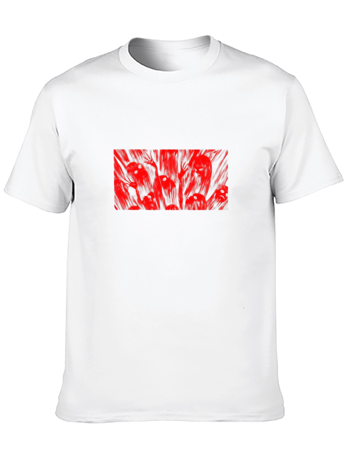 Red Spectre Graphic Tee - Black