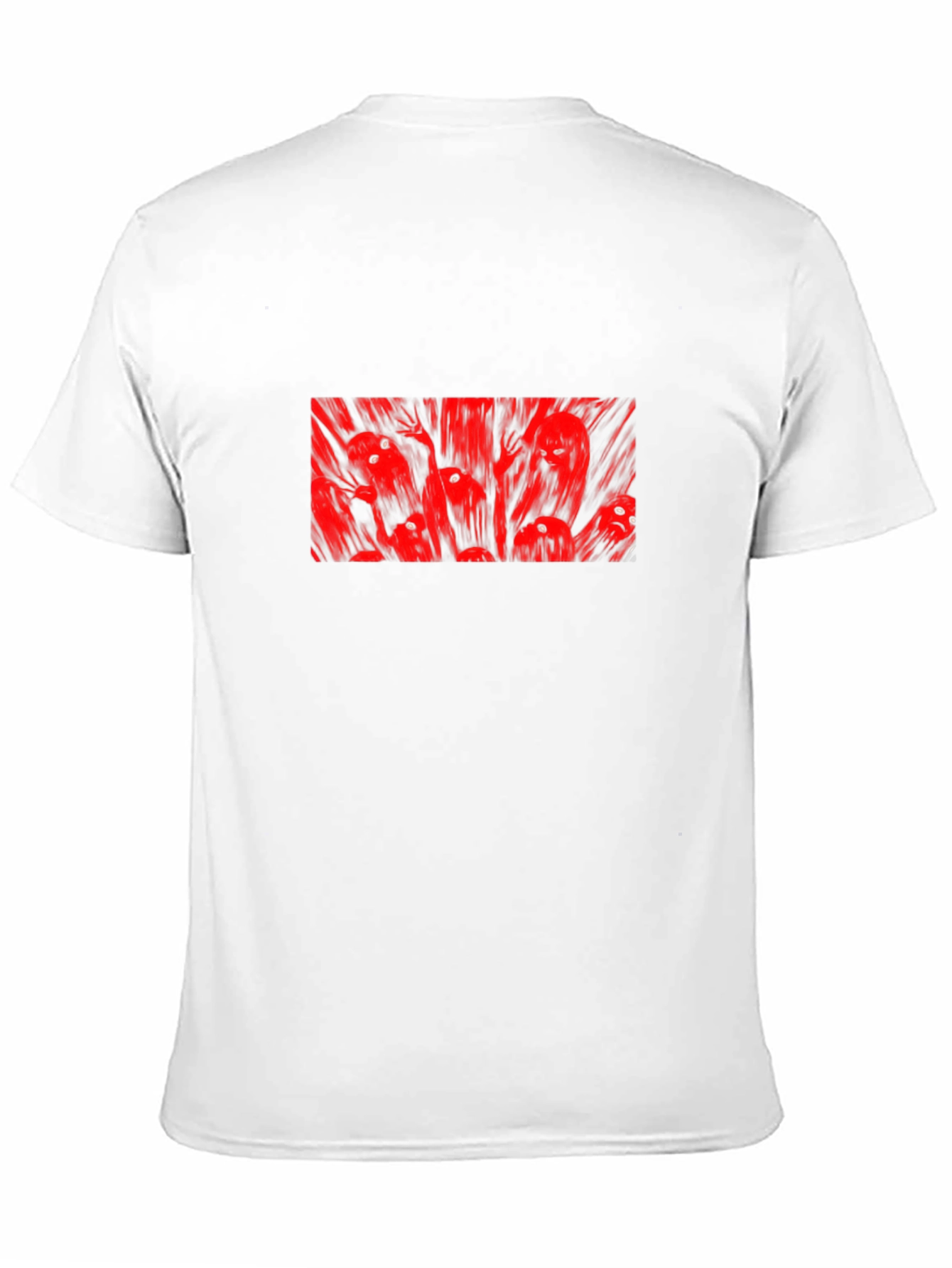Red Spectre Graphic Tee - Black
