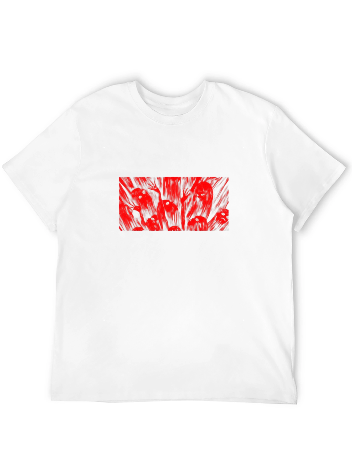 Red Spectre Graphic Tee - Black