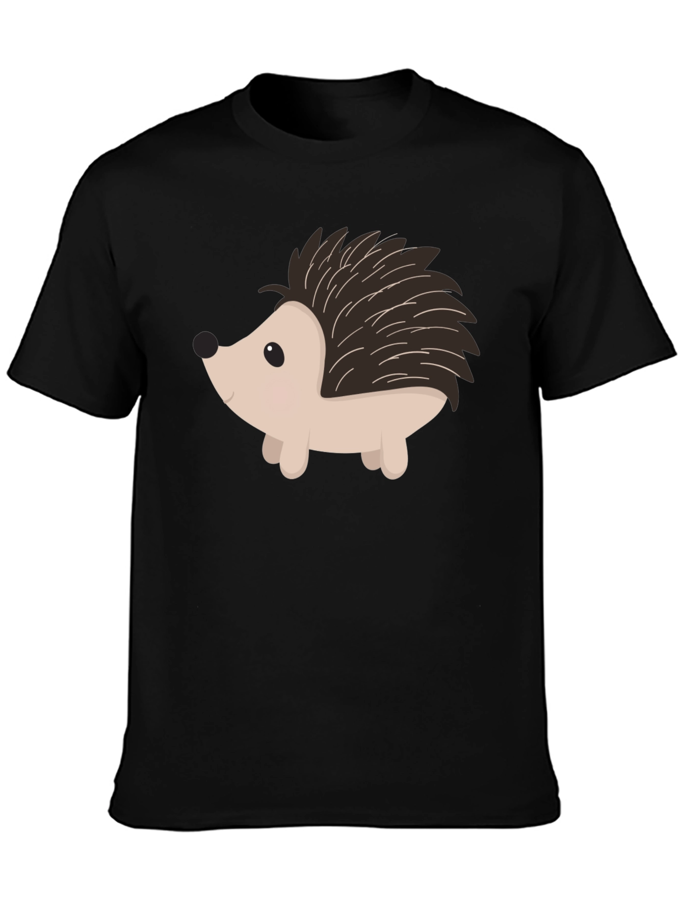 Cute Hedgehog Graphic T-Shirt