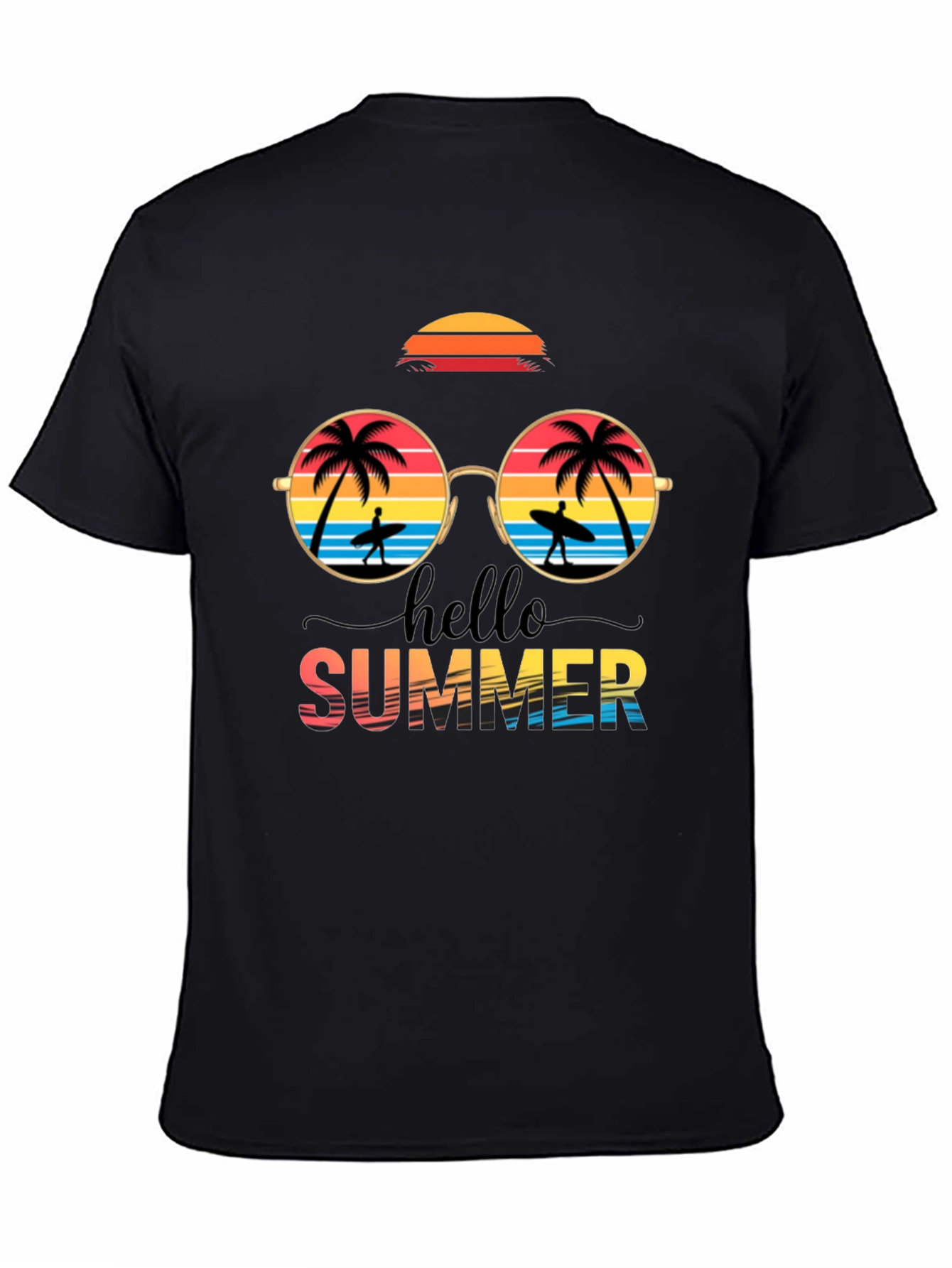 Hello Summer Graphic Tee - Beach Vibes