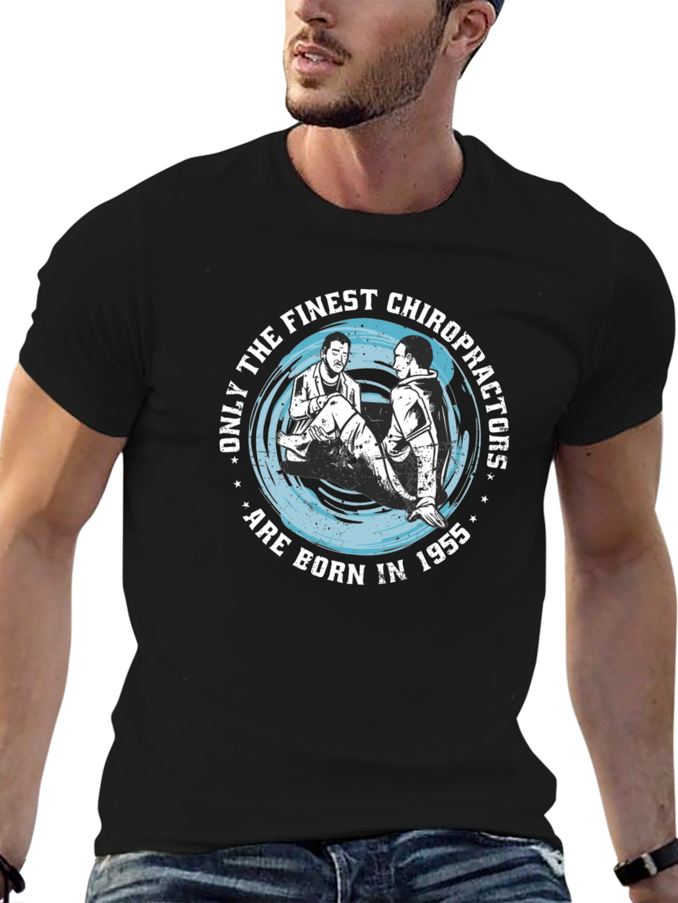 Finest Chiropractors Born in 1955 T-Shirt