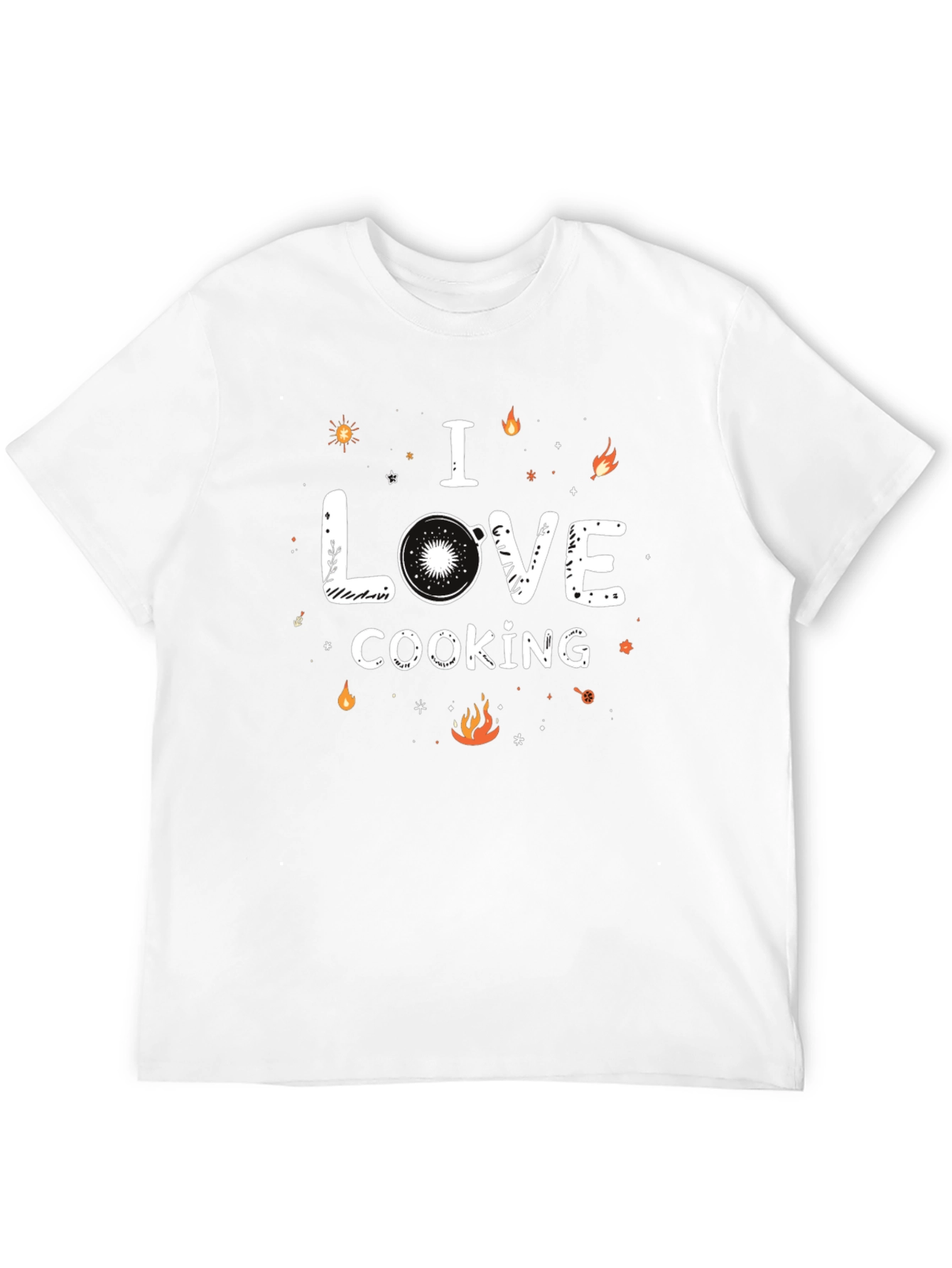 I Love Cooking Graphic T-Shirt - Chef Inspired Tee