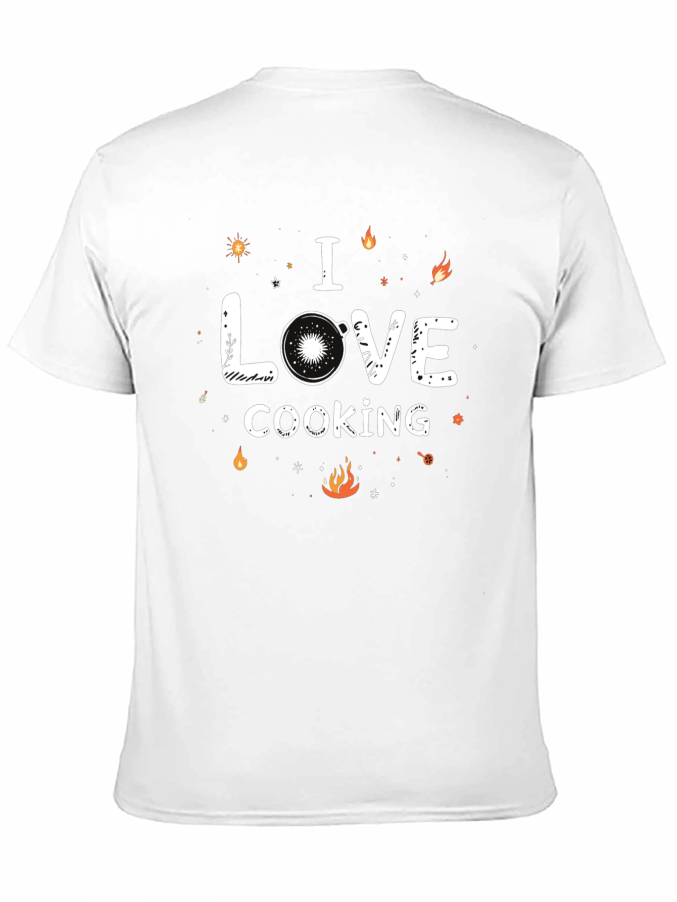I Love Cooking Graphic T-Shirt - Chef Inspired Tee