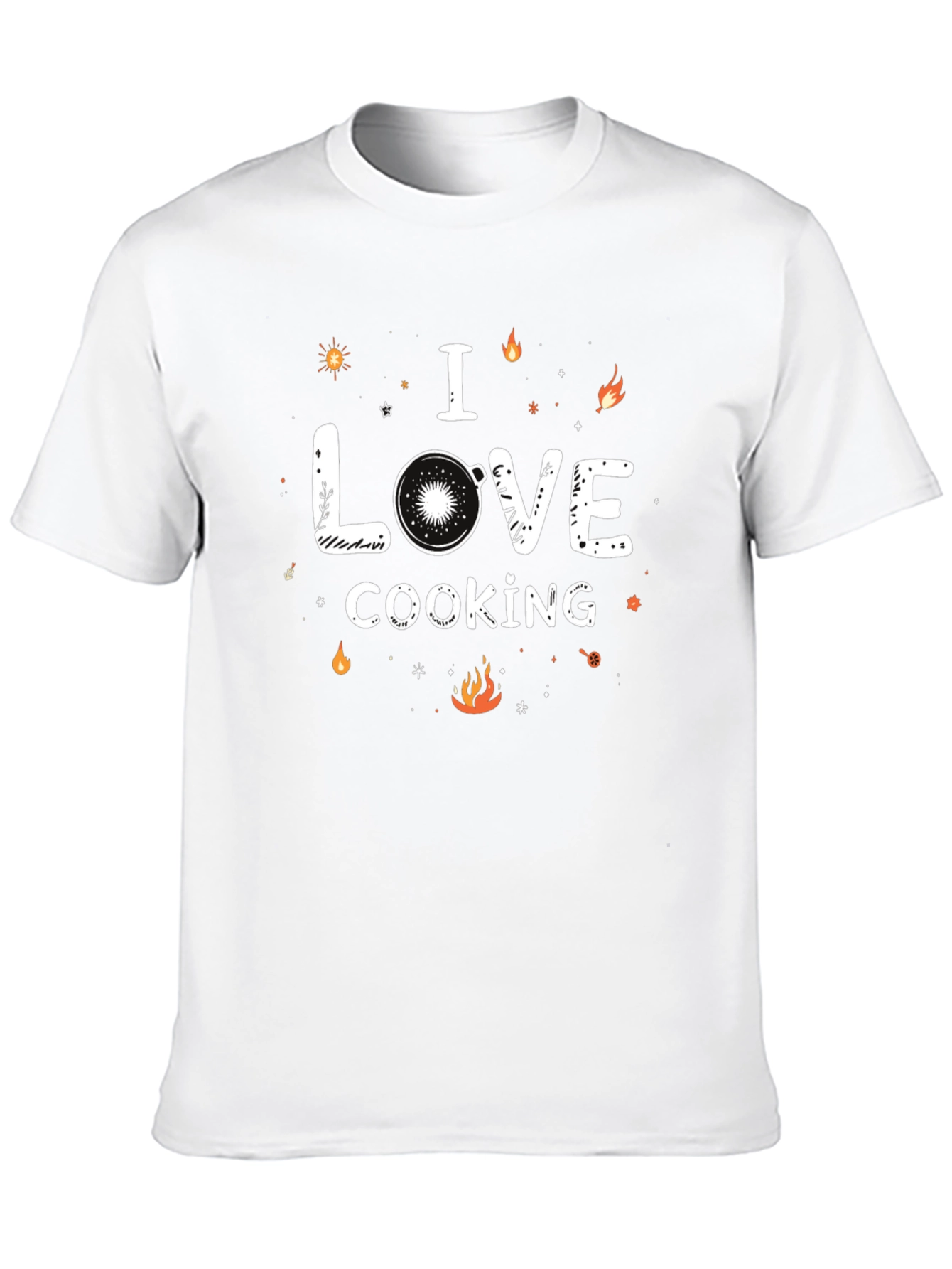 I Love Cooking Graphic T-Shirt - Chef Inspired Tee