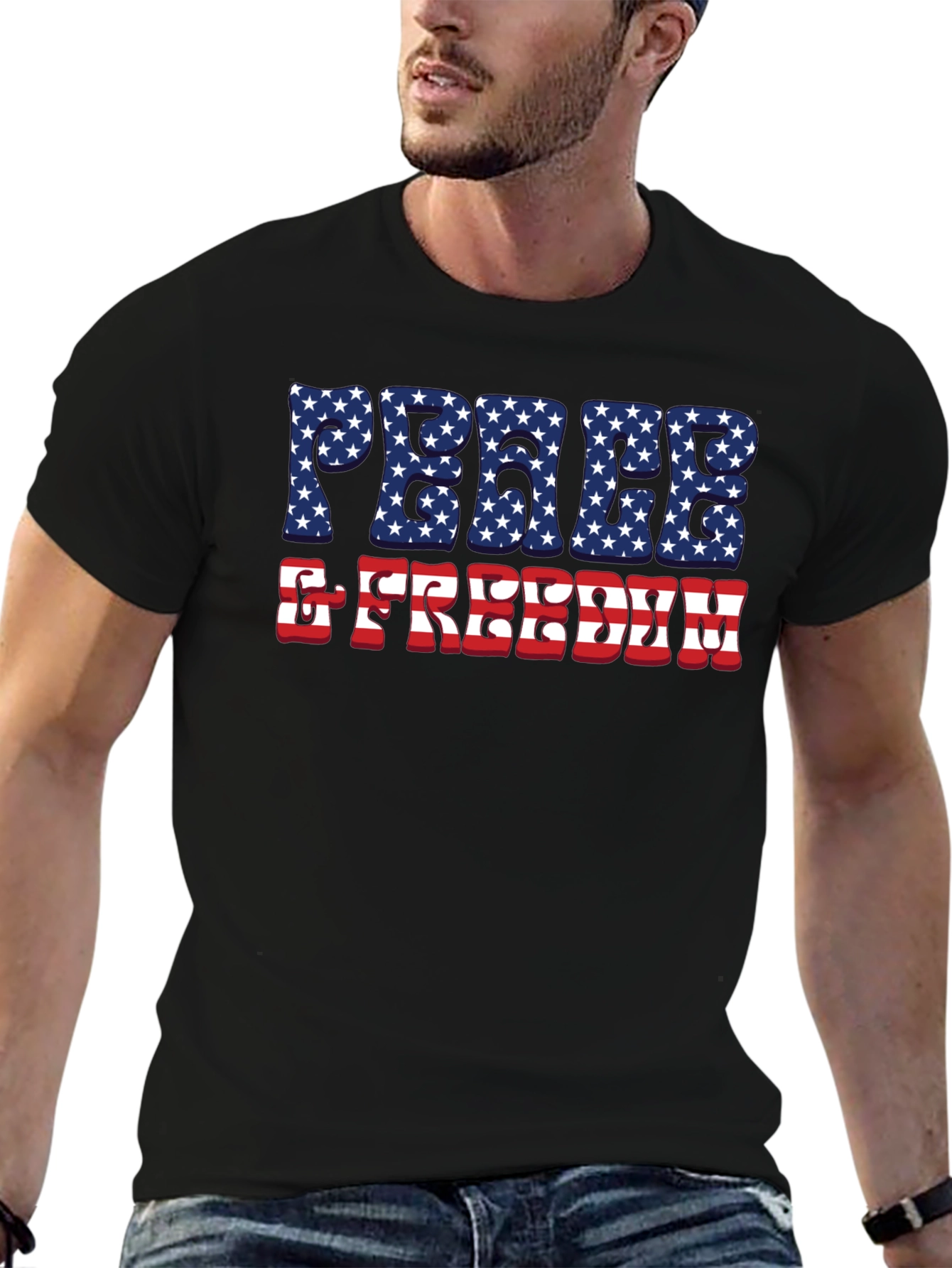 Peace & Freedom Patriotic T-Shirt