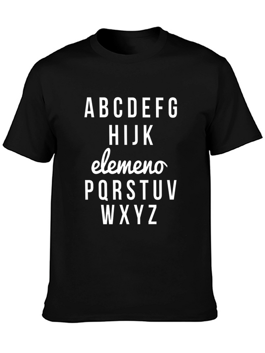 Alphabet T-Shirt - ABCs Elemeno Tee