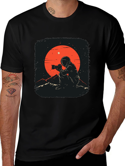 Astronaut Photographer Graphic Tee