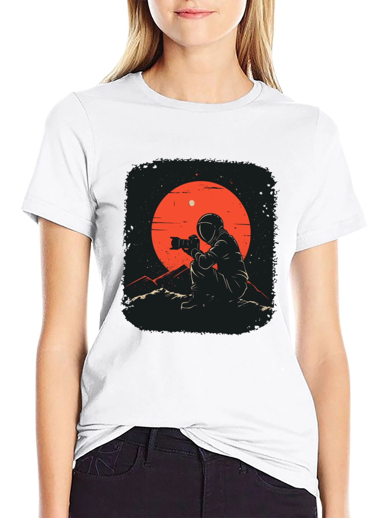 Astronaut Photographer Graphic Tee