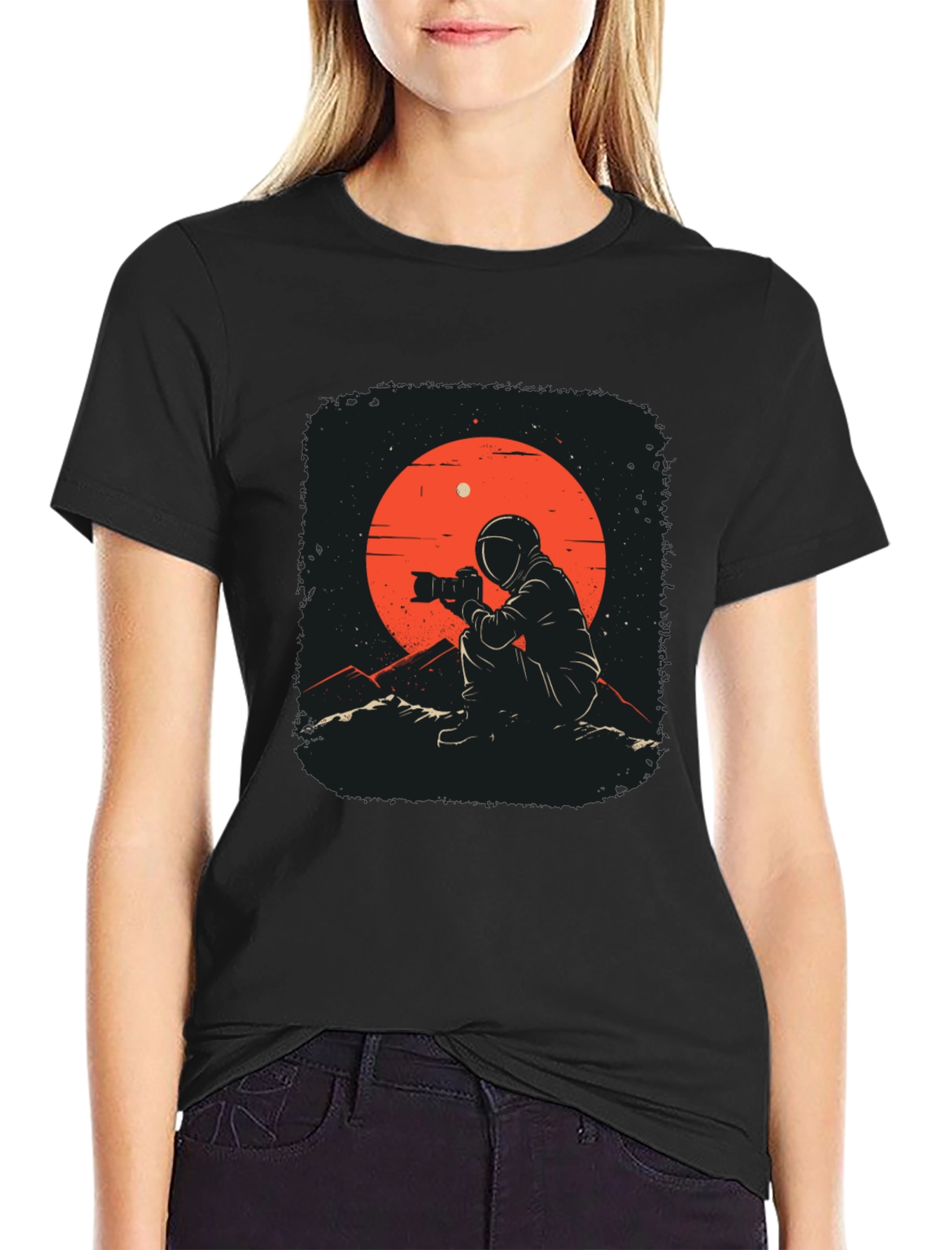 Astronaut Photographer Graphic Tee