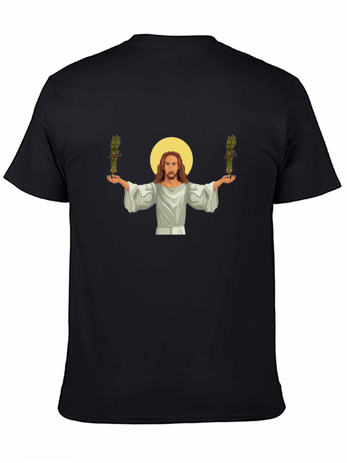 Jesus Asparagus Funny Graphic T-Shirt