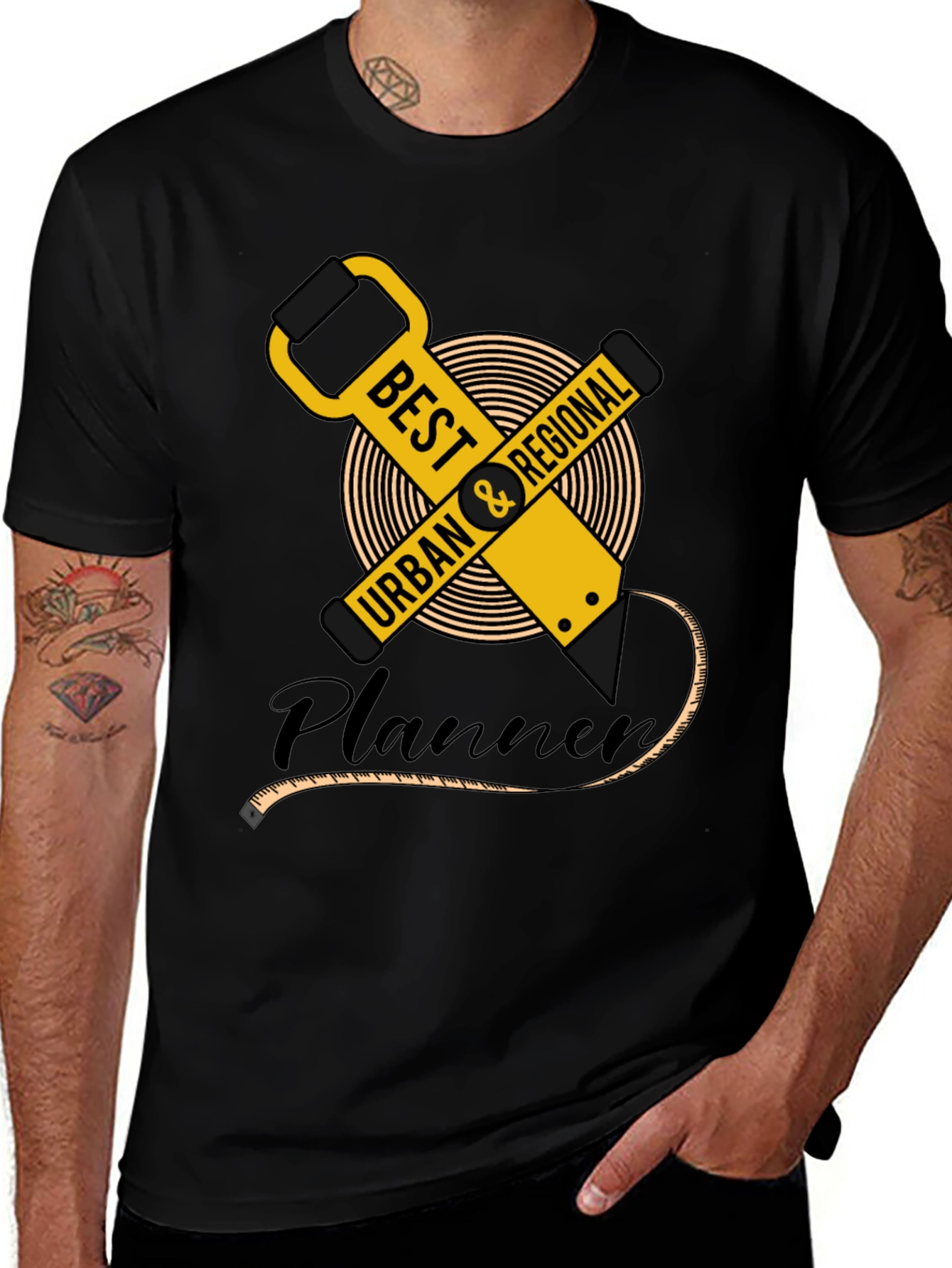 Best Urban & Regional Planner Graphic Tee