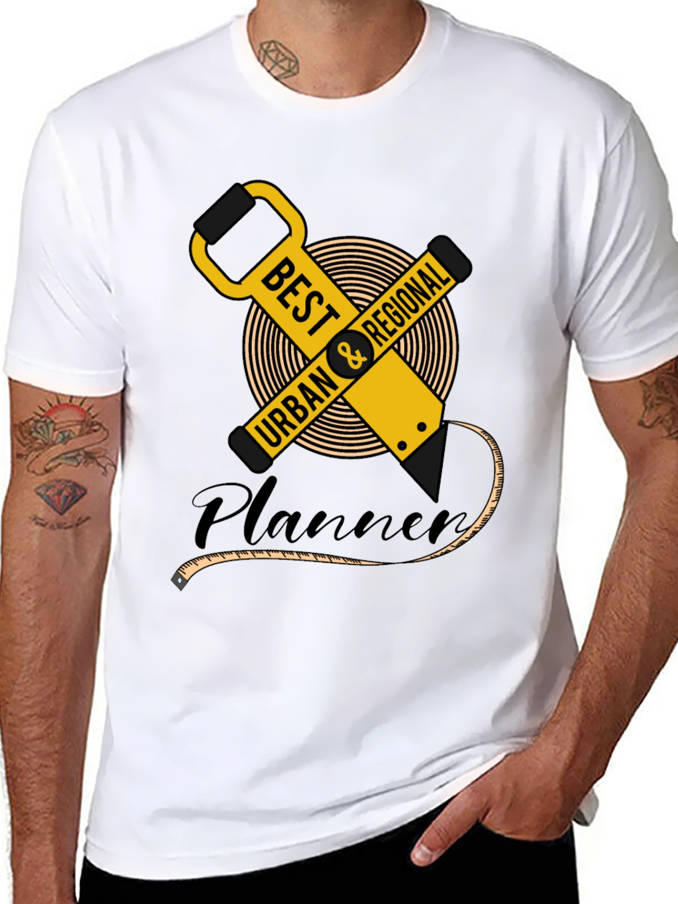 Best Urban & Regional Planner Graphic Tee